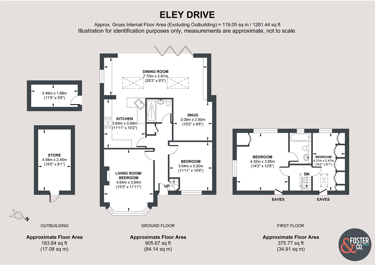 1, Eley Drive, Brighton floorplan