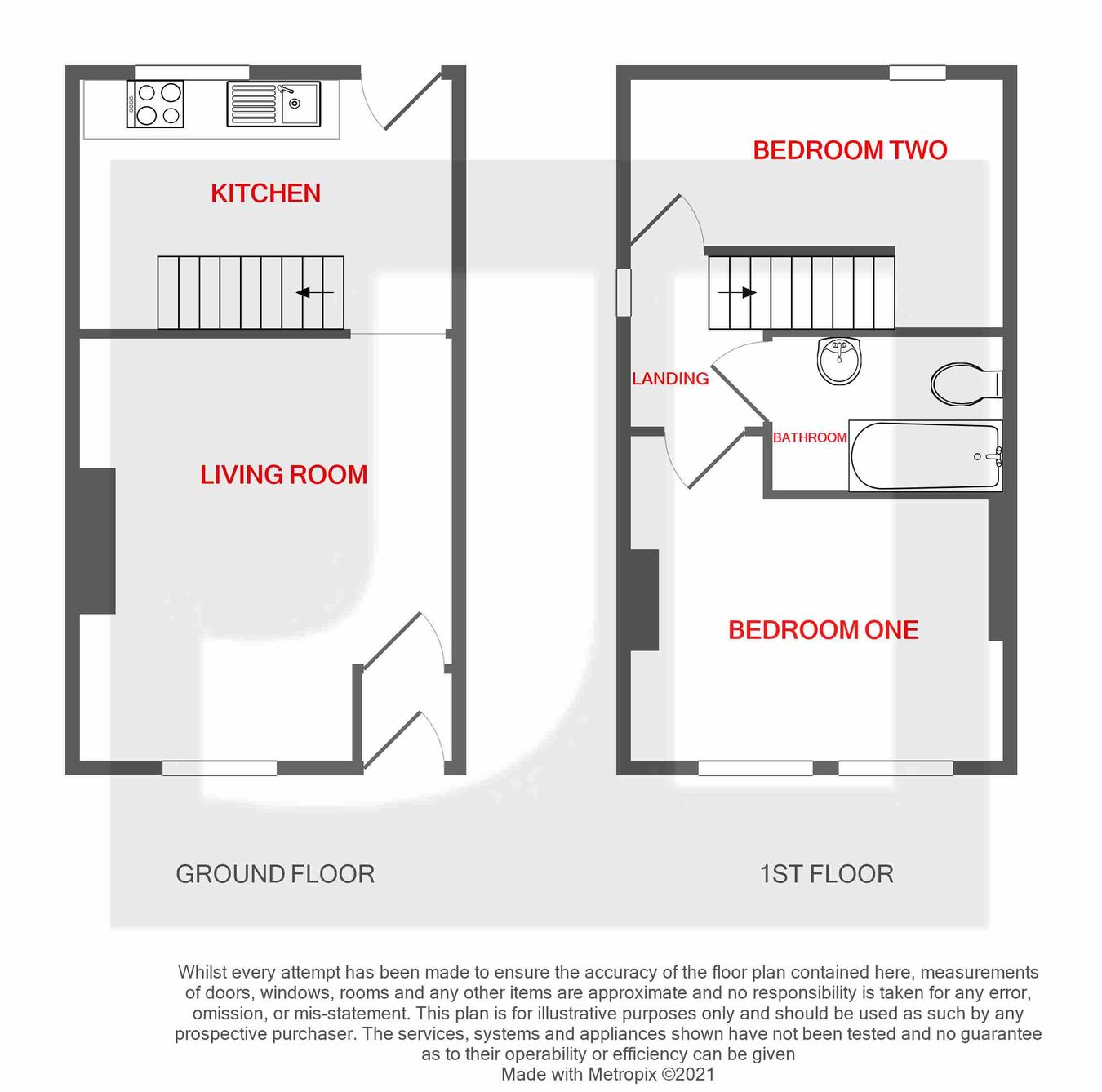 16, Crownest Lane, Bingley floorplan