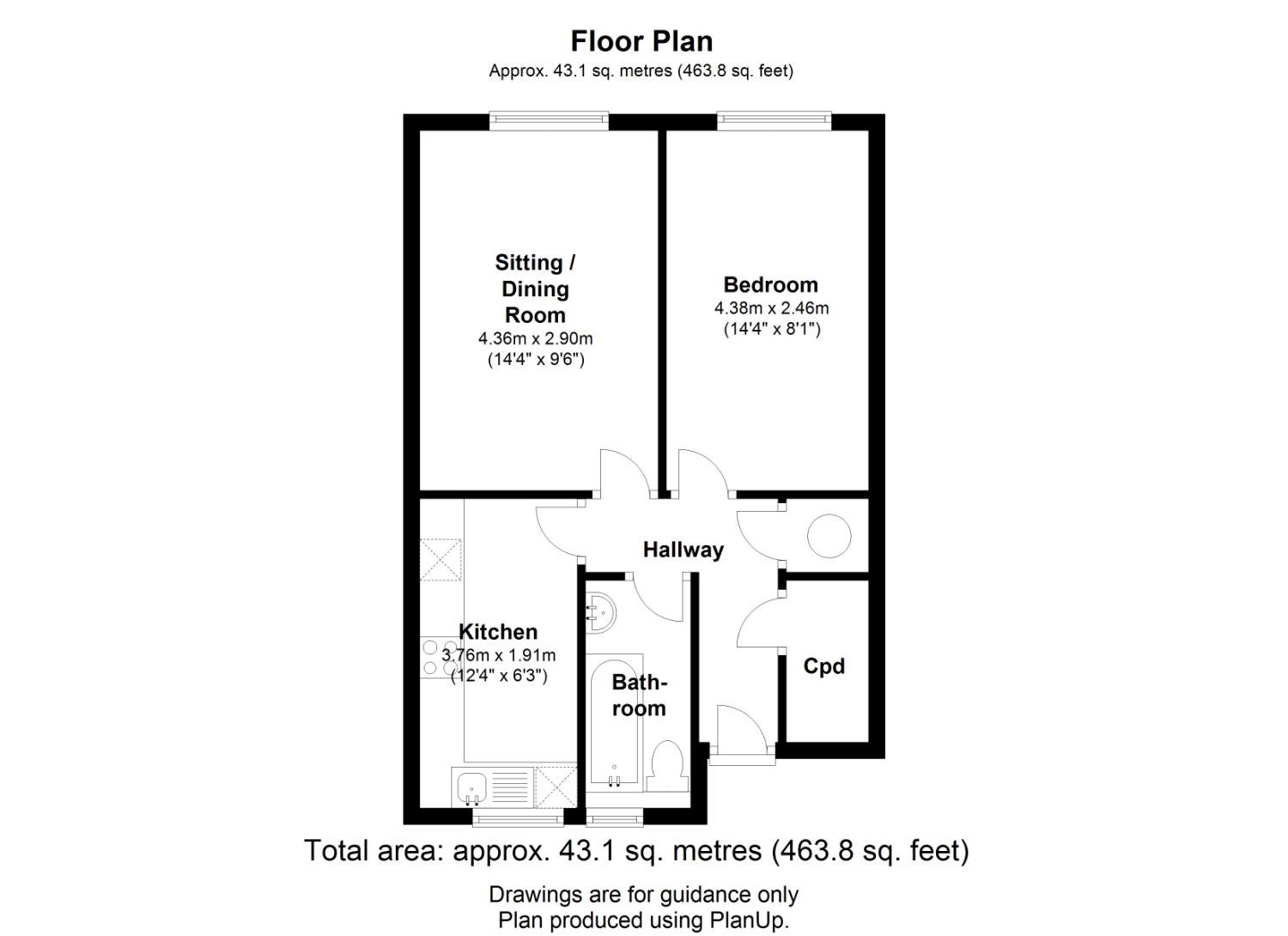 1 Bedrooms Maisonette to rent in Rochester Court, Saffron Walden CB10