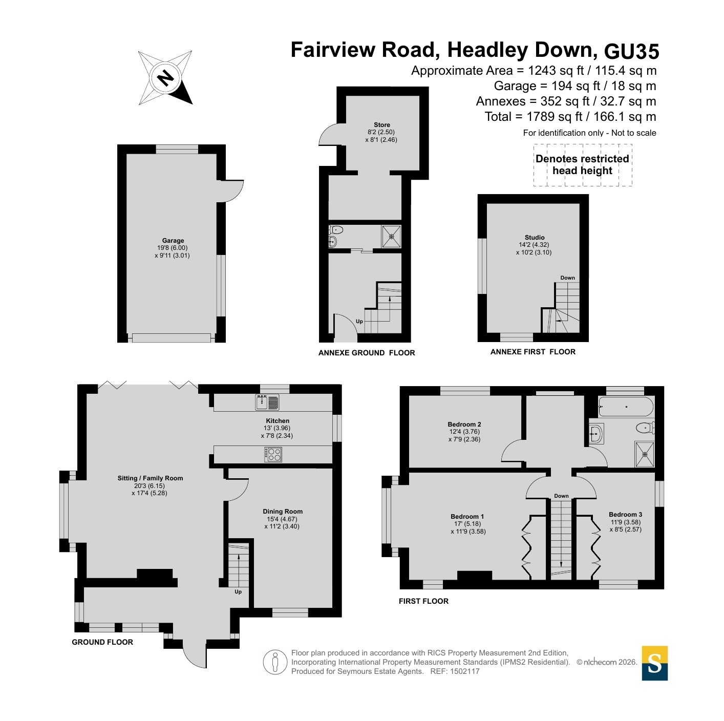 High Pines, 35, Fairview Road, Hampshire floorplan