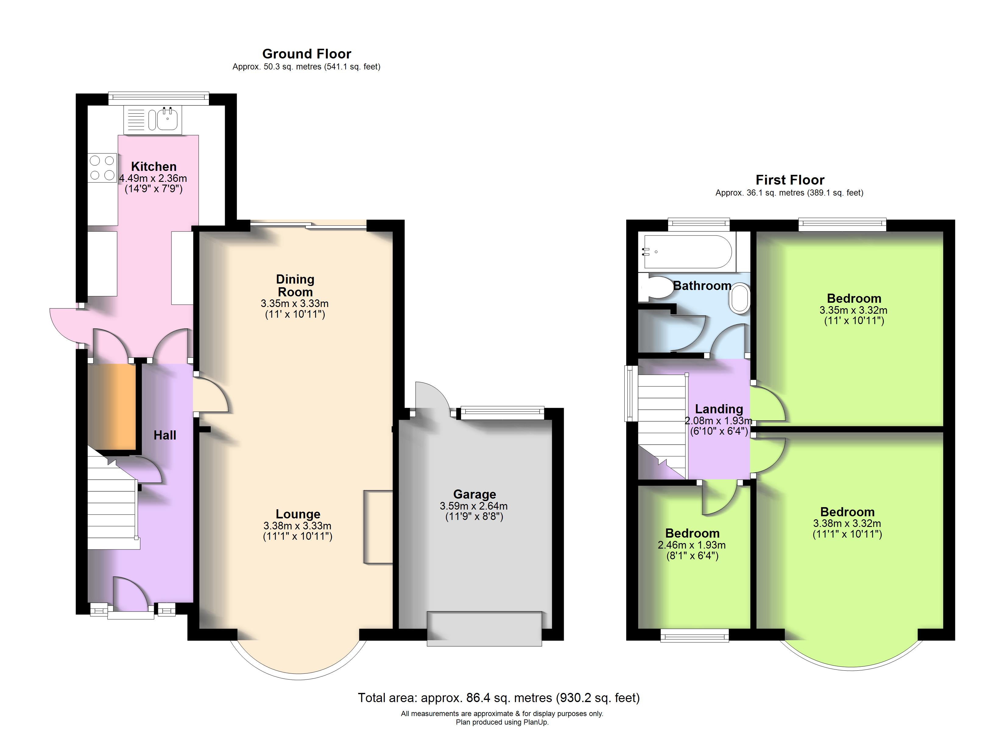 29, Oaks Crescent, Telford floorplan