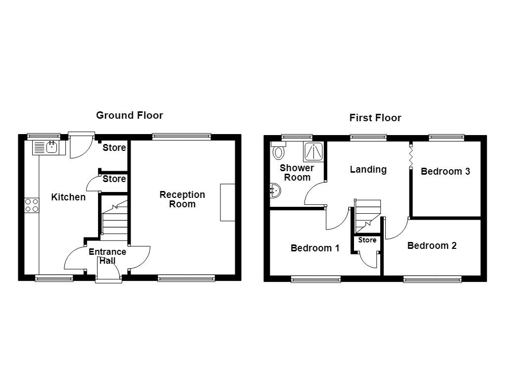 56, Peronne Crescent, Blackburn floorplan