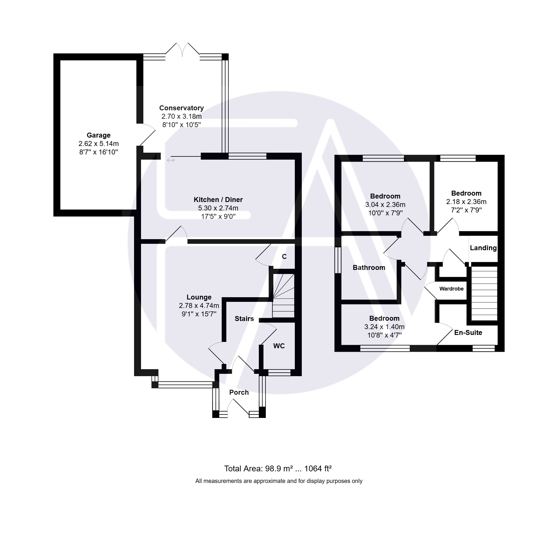 18 Bartons Close, Southport, Merseyside floorplan