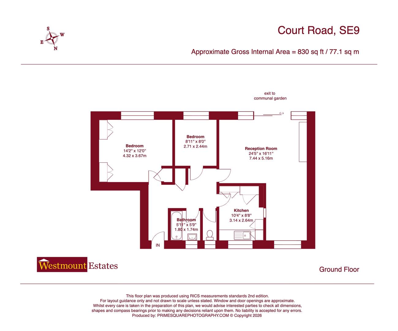 Court Road, Eltham floorplan