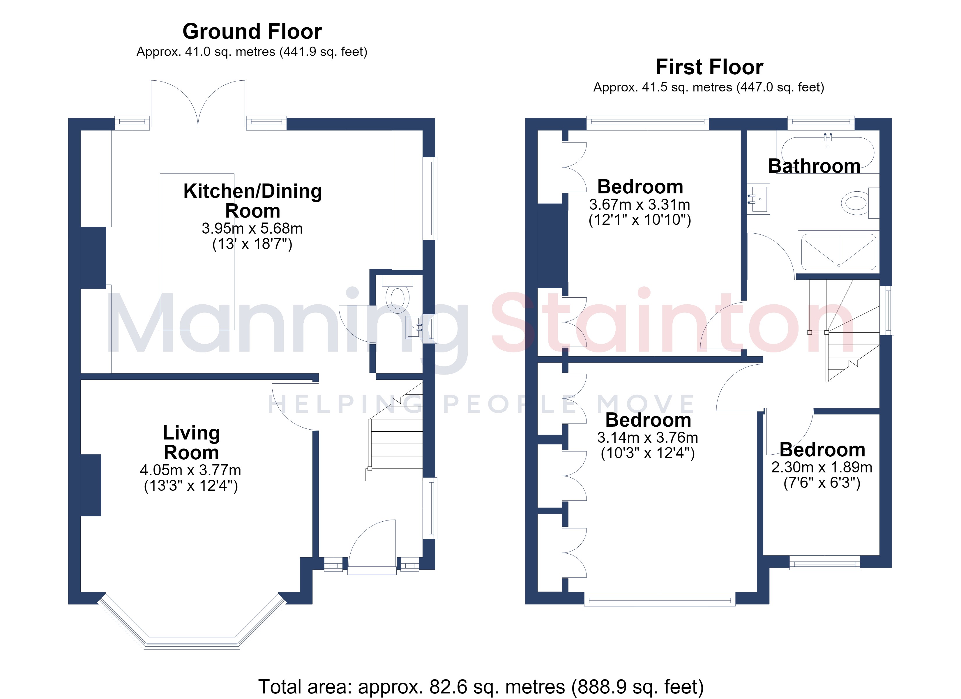 37, Wyncliffe Gardens, West Yorkshire floorplan