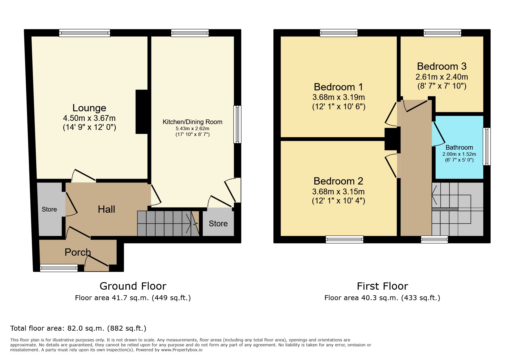 Cedar Road, Blaby, Leicester, Leicestershire floorplan