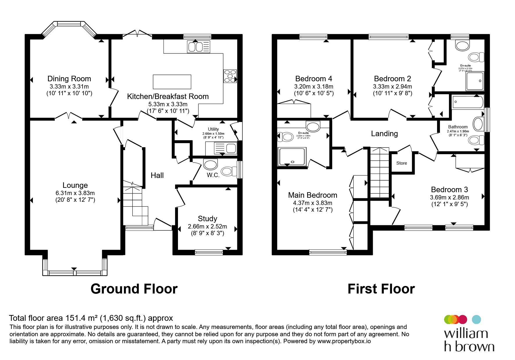 15, Winders Corner, Chesterfield floorplan