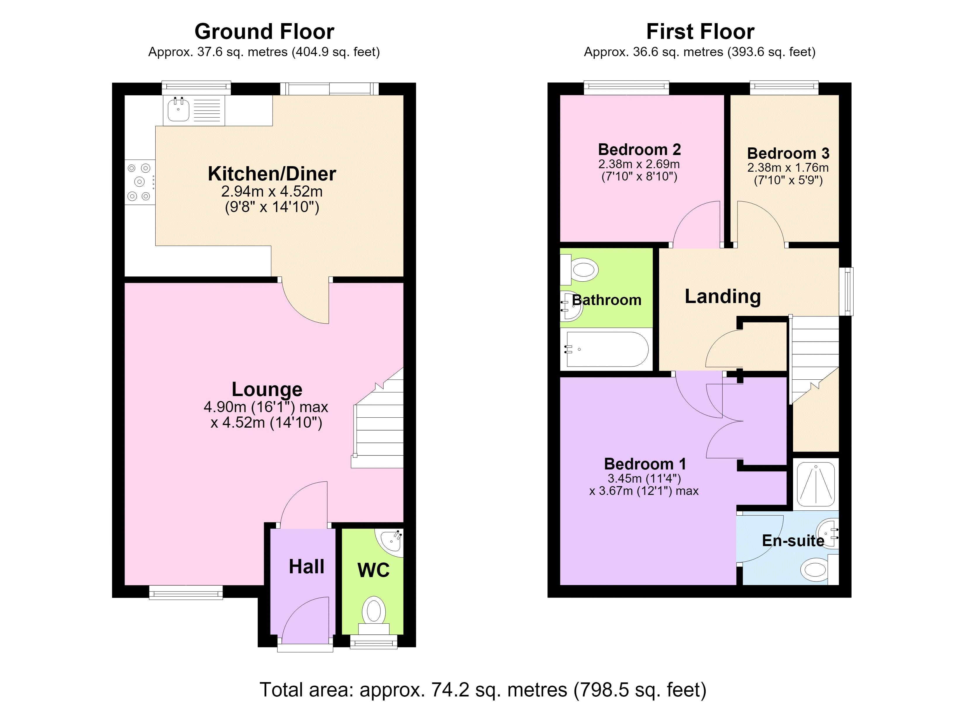 5, The Brambles, Trowbridge floorplan