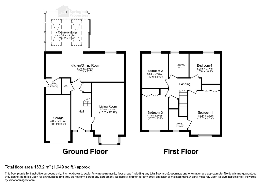 14, Park View Court, Cleckheaton floorplan