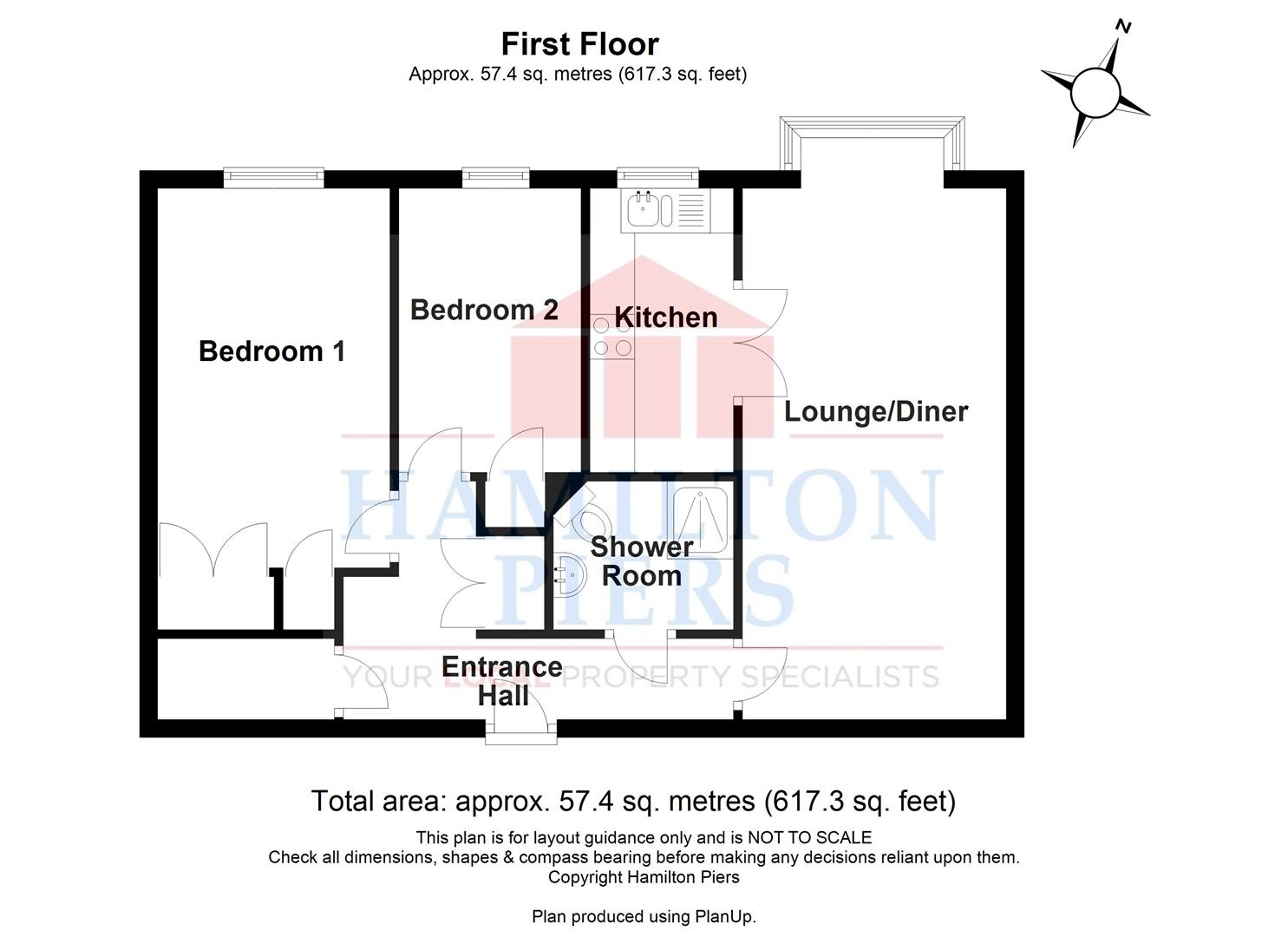 Park Lodge, Queens Park Avenue, Billericay CM12, 2 bedroom property for