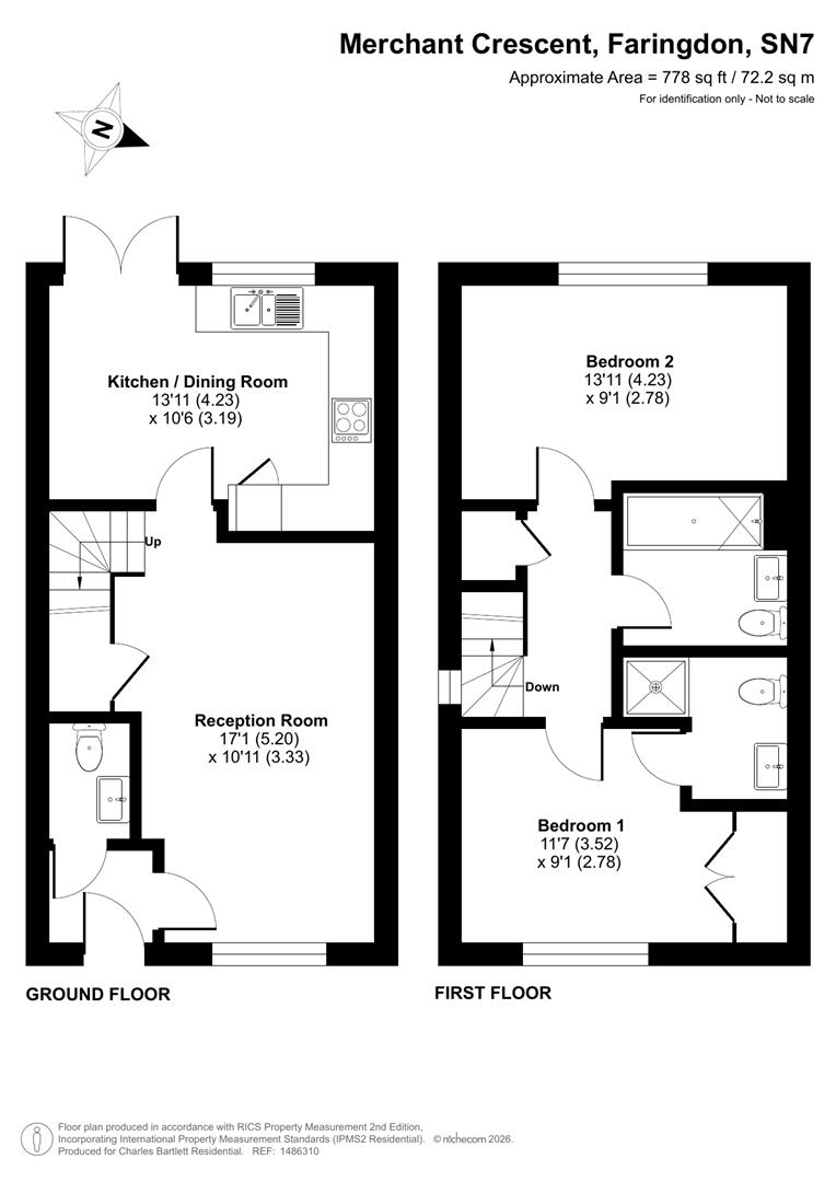 21, Merchant Crescent, Faringdon floorplan