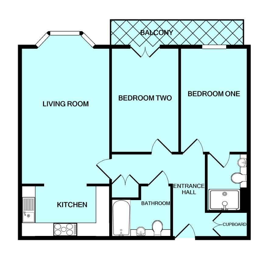 Flat 15, 15, Ridge Park Road, Plymouth floorplan