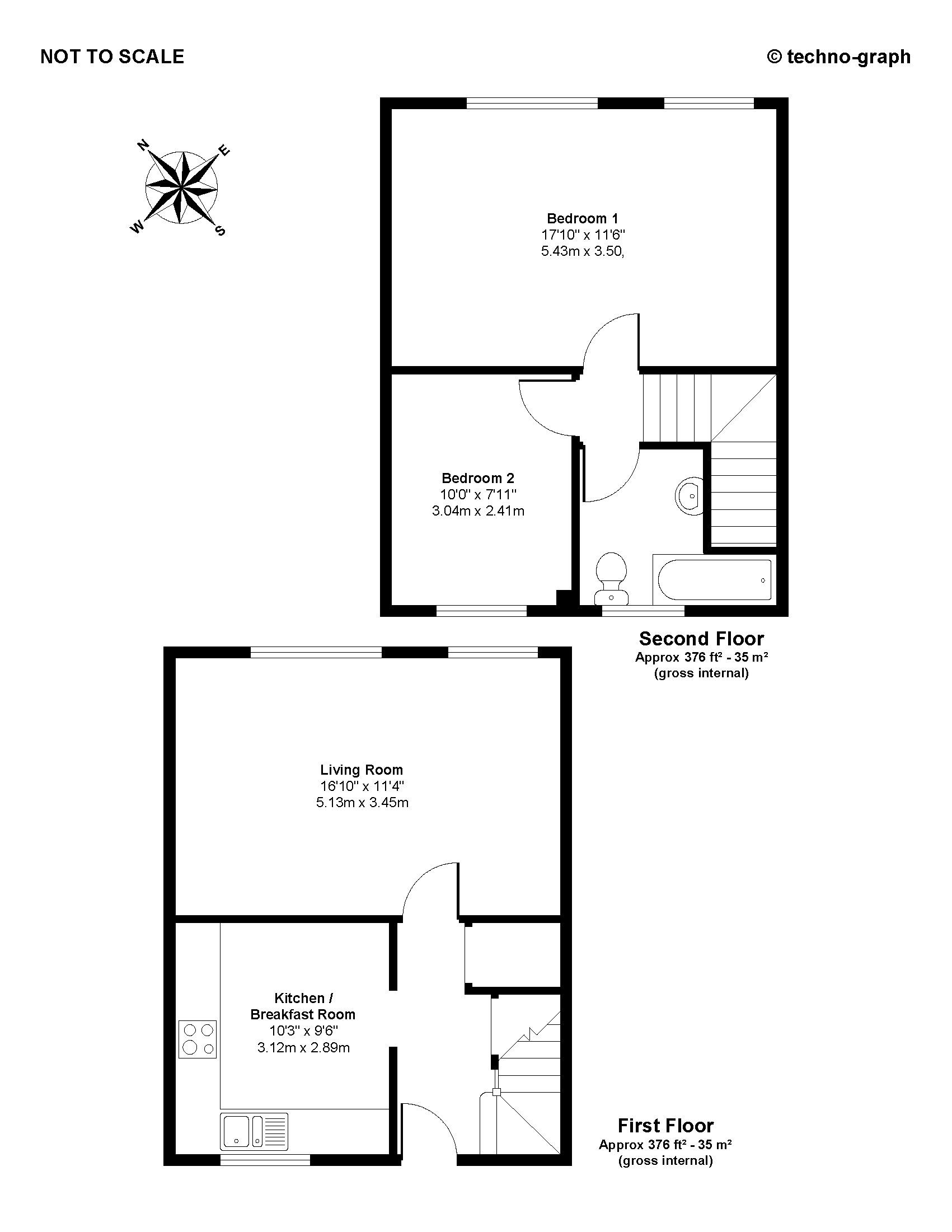 21A, The Parade, Bourne End floorplan