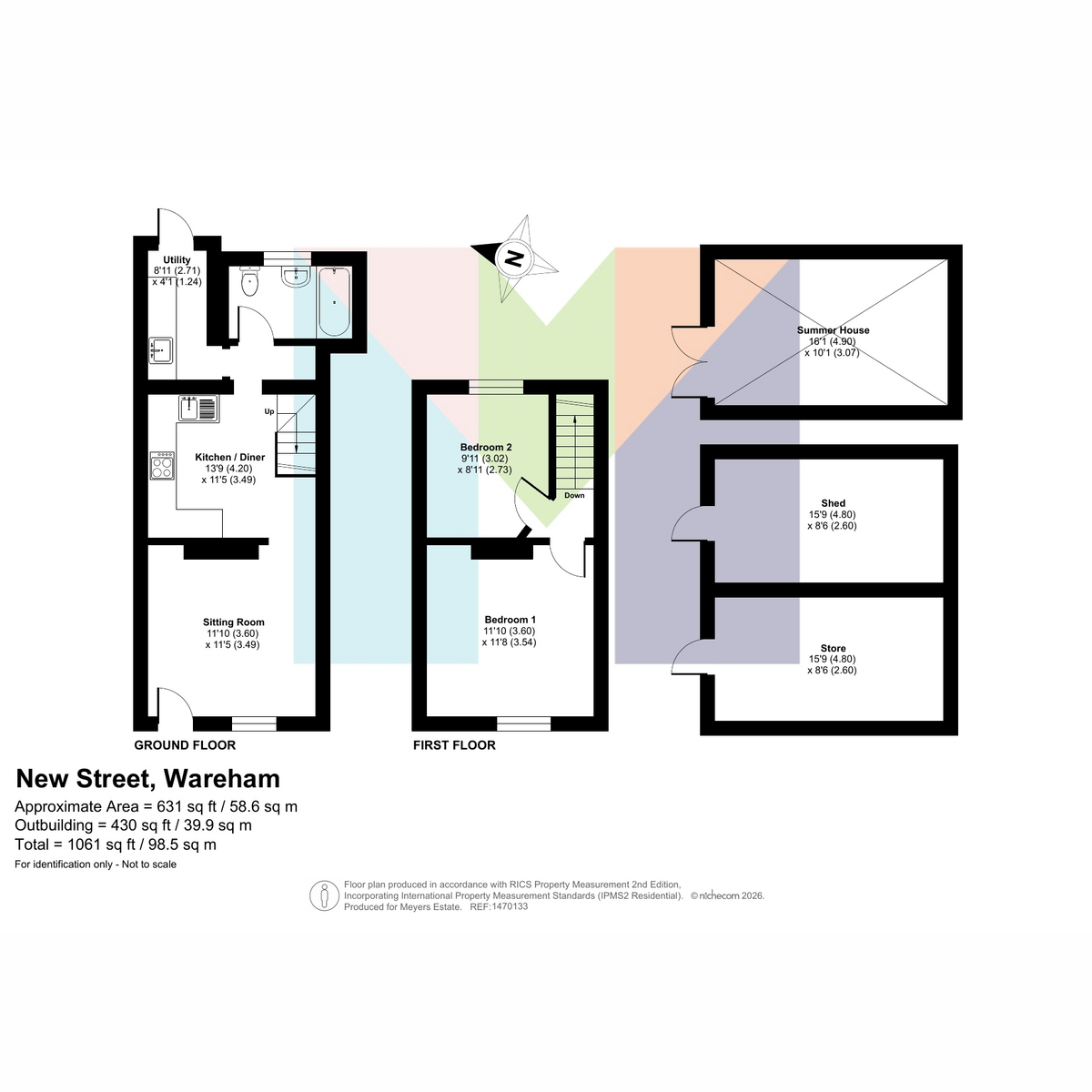 4, New Street, Wareham floorplan