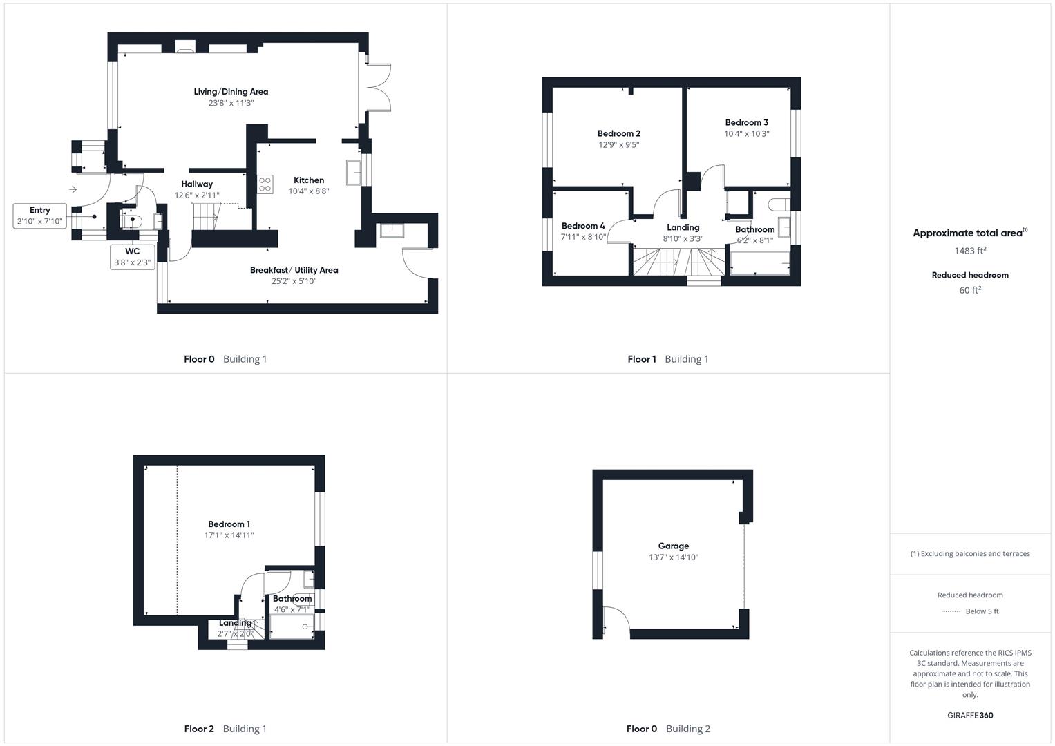 27, Trevor Crescent, Ruislip floorplan