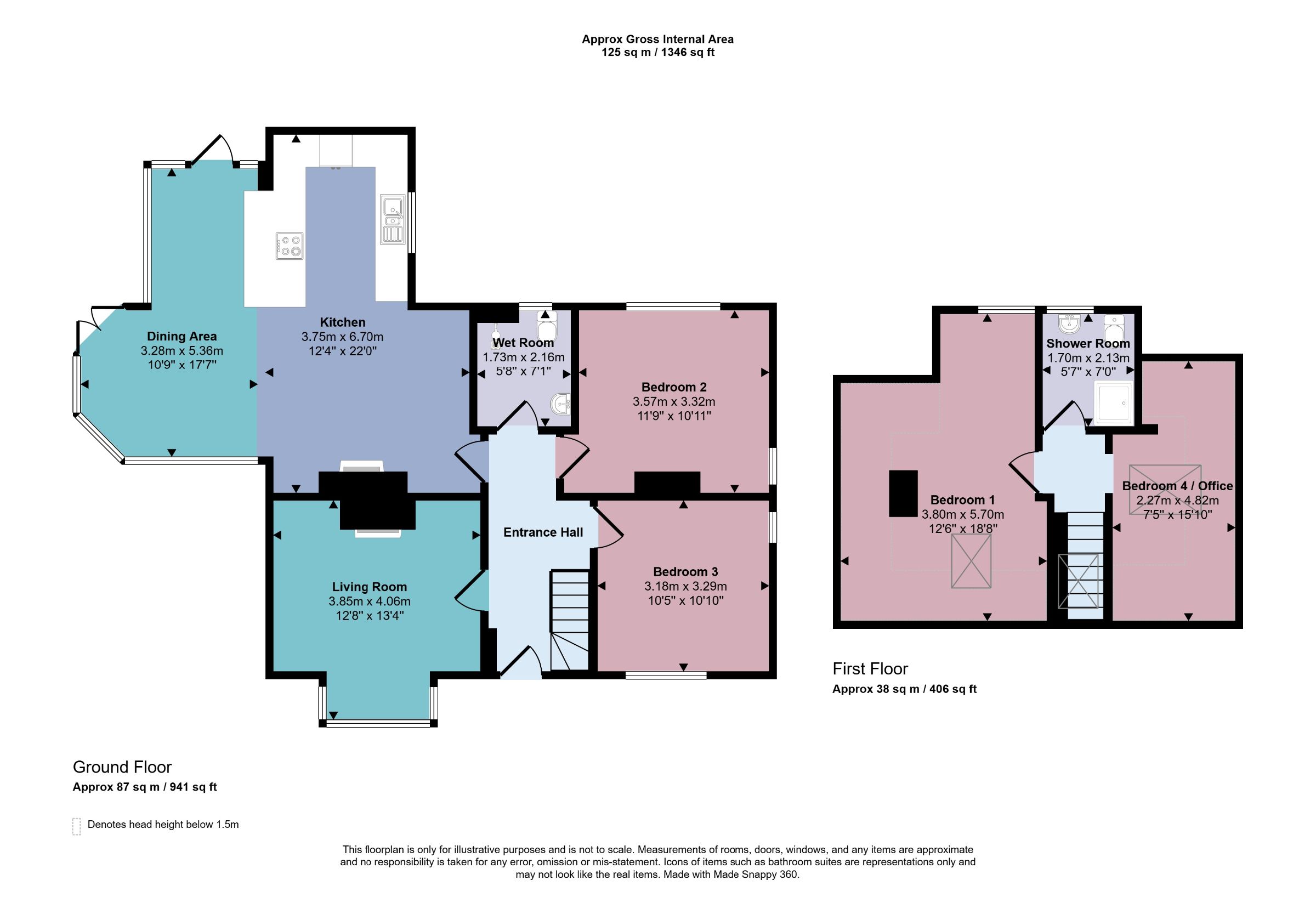 26 Chain Lane, Knaresborough floorplan