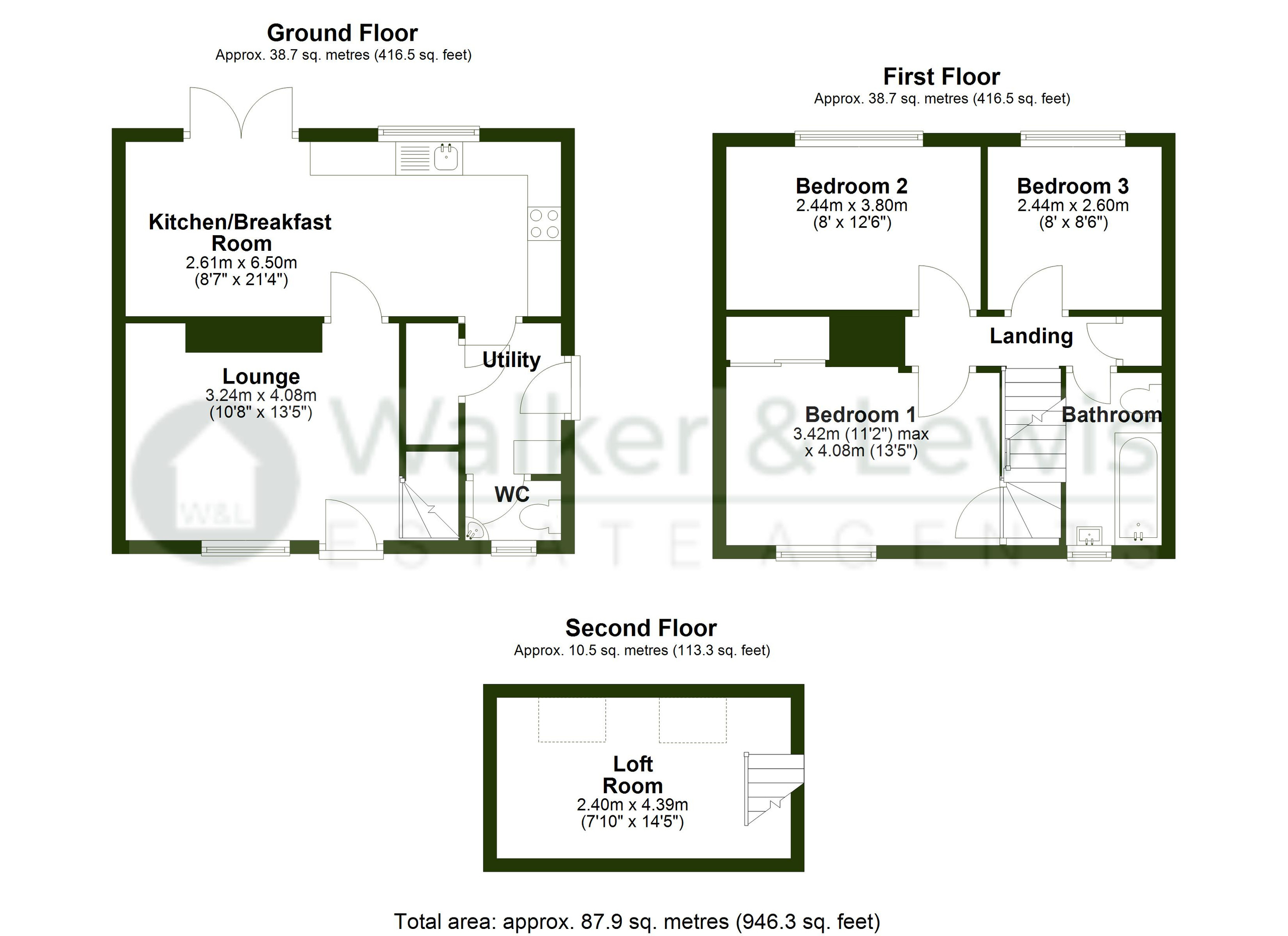 Heol Y Beddau, Beddau, Pontypridd floorplan