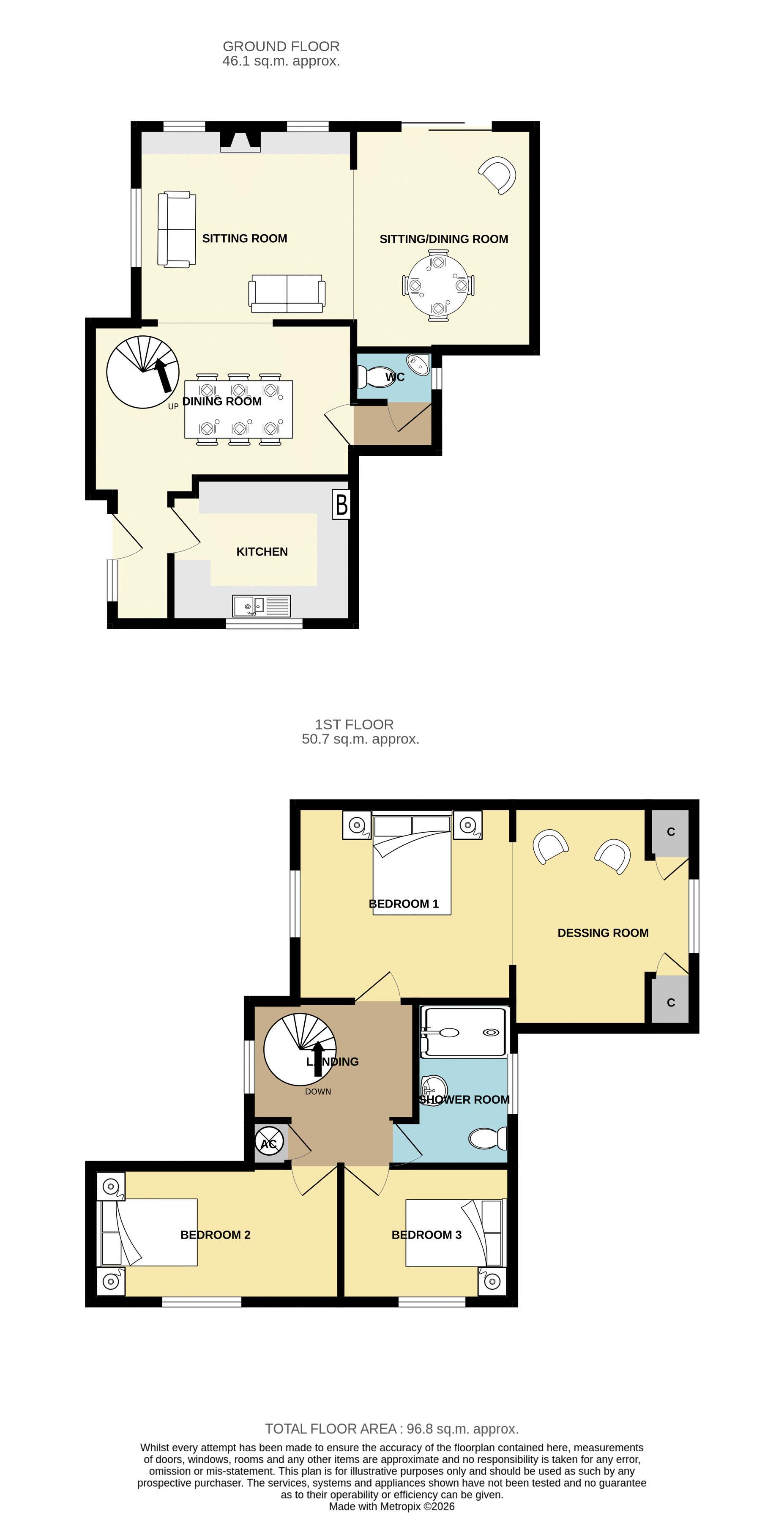 Quarry House, Langport Road, Somerton floorplan