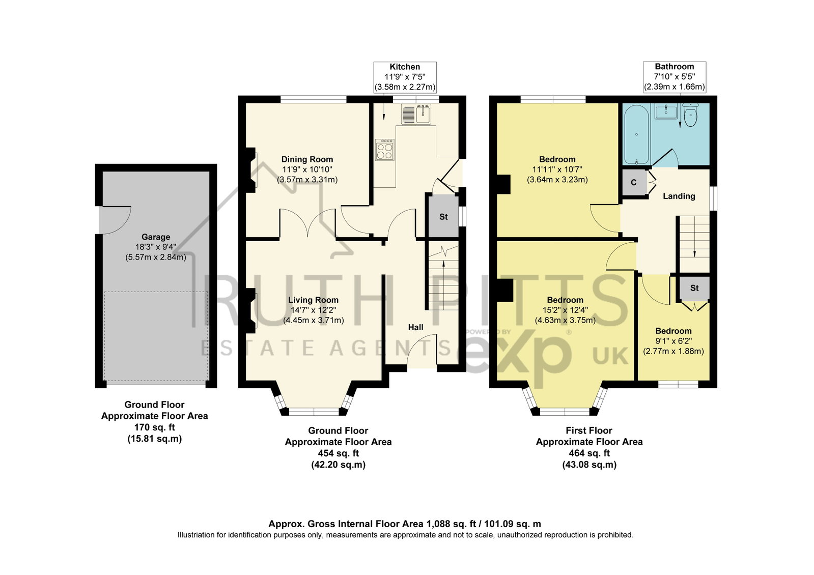 38, Stockingate, Pontefract floorplan