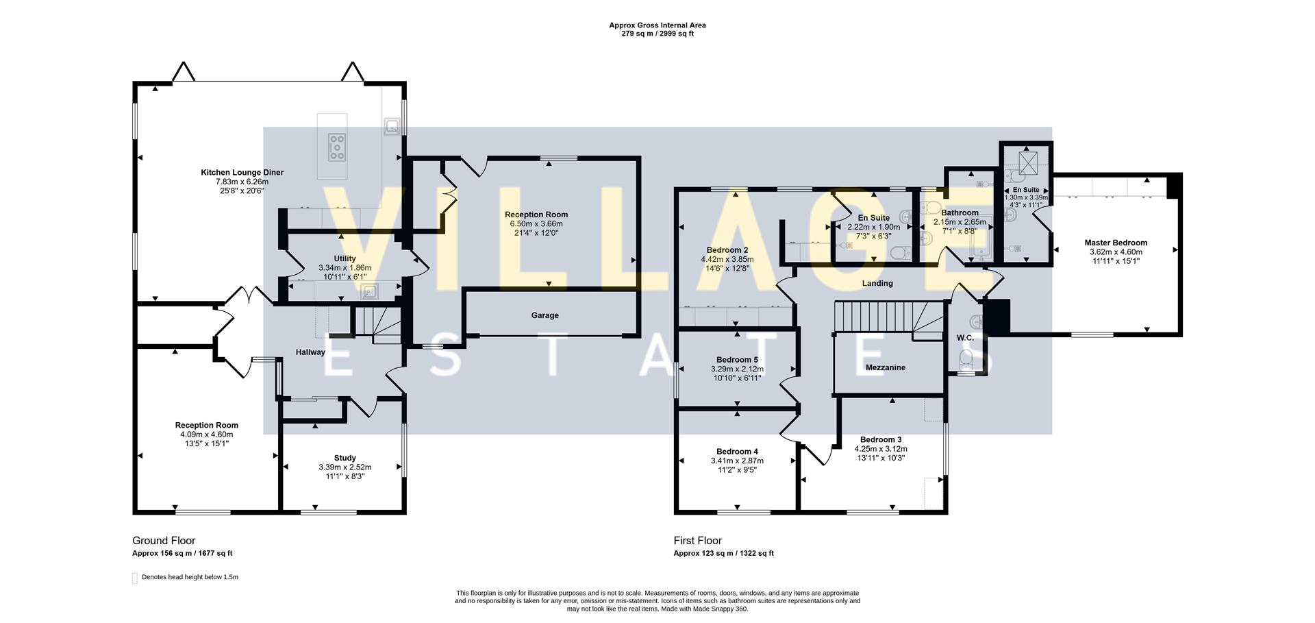 9, Bridle Close, Borehamwood floorplan