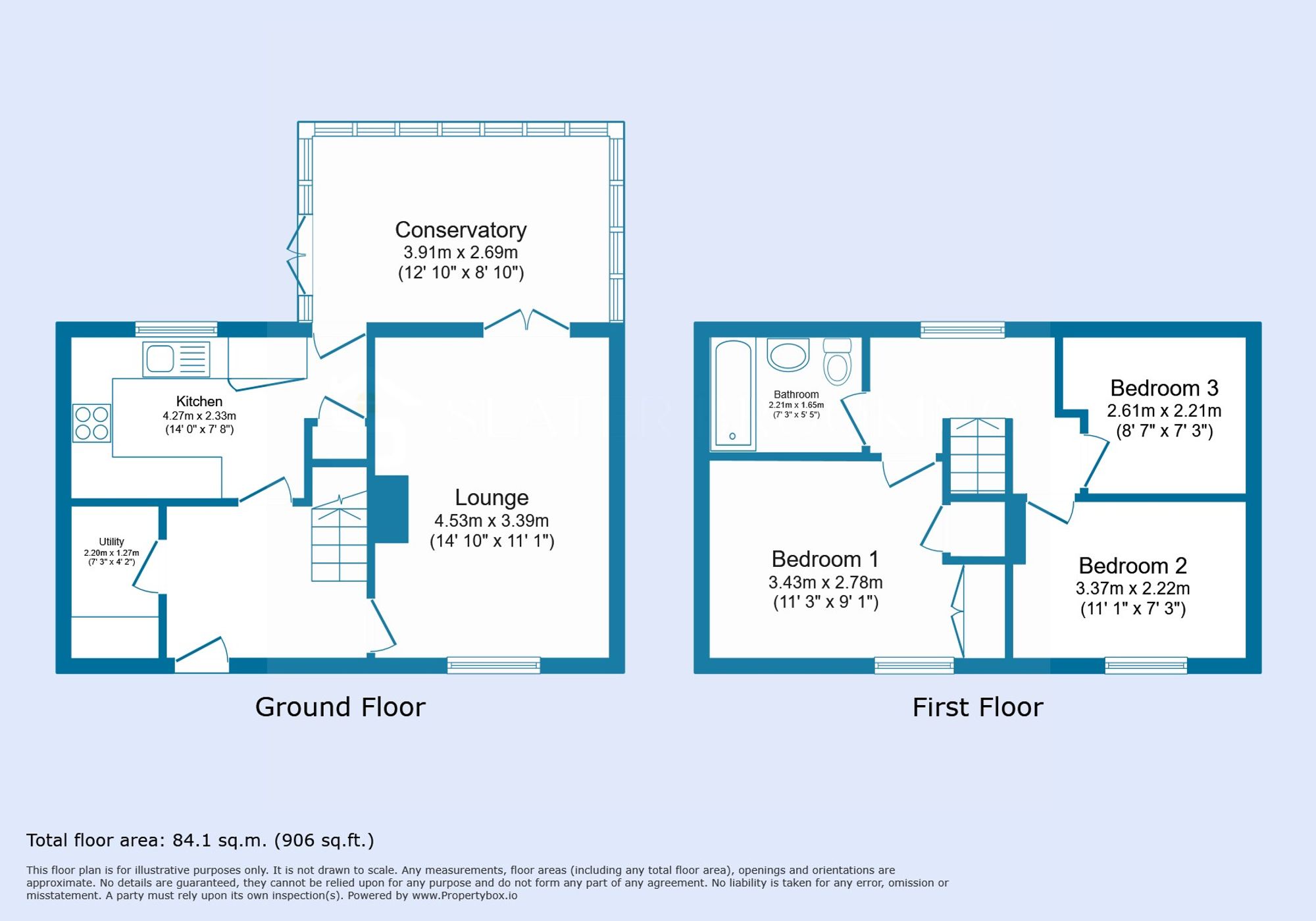 18 Heatherbank, Rossendale floorplan