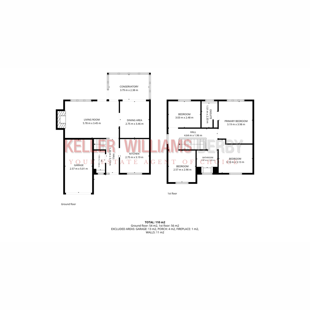 14, Northfield, Derby floorplan