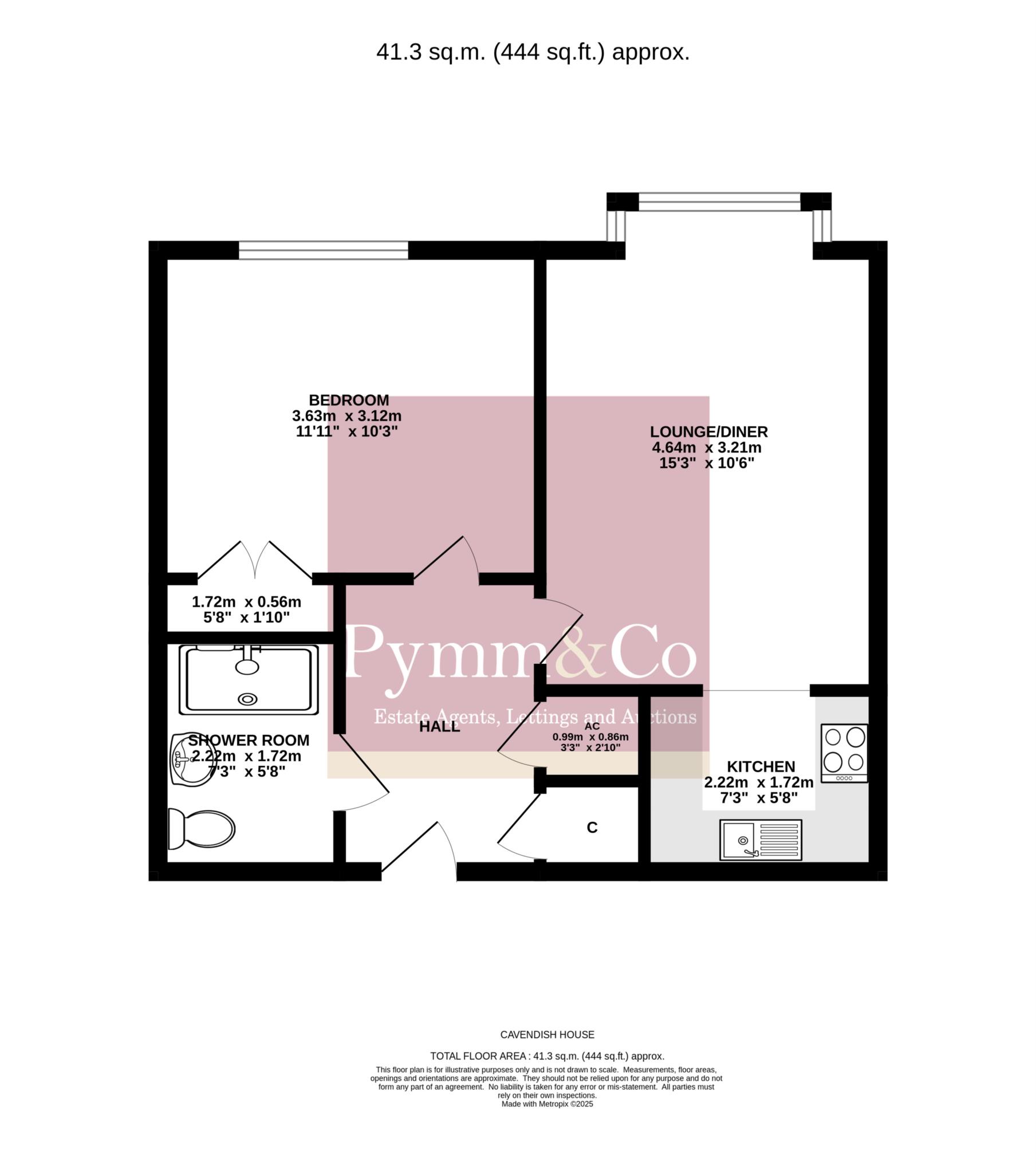 149, Cavendish Court, Norwich floorplan