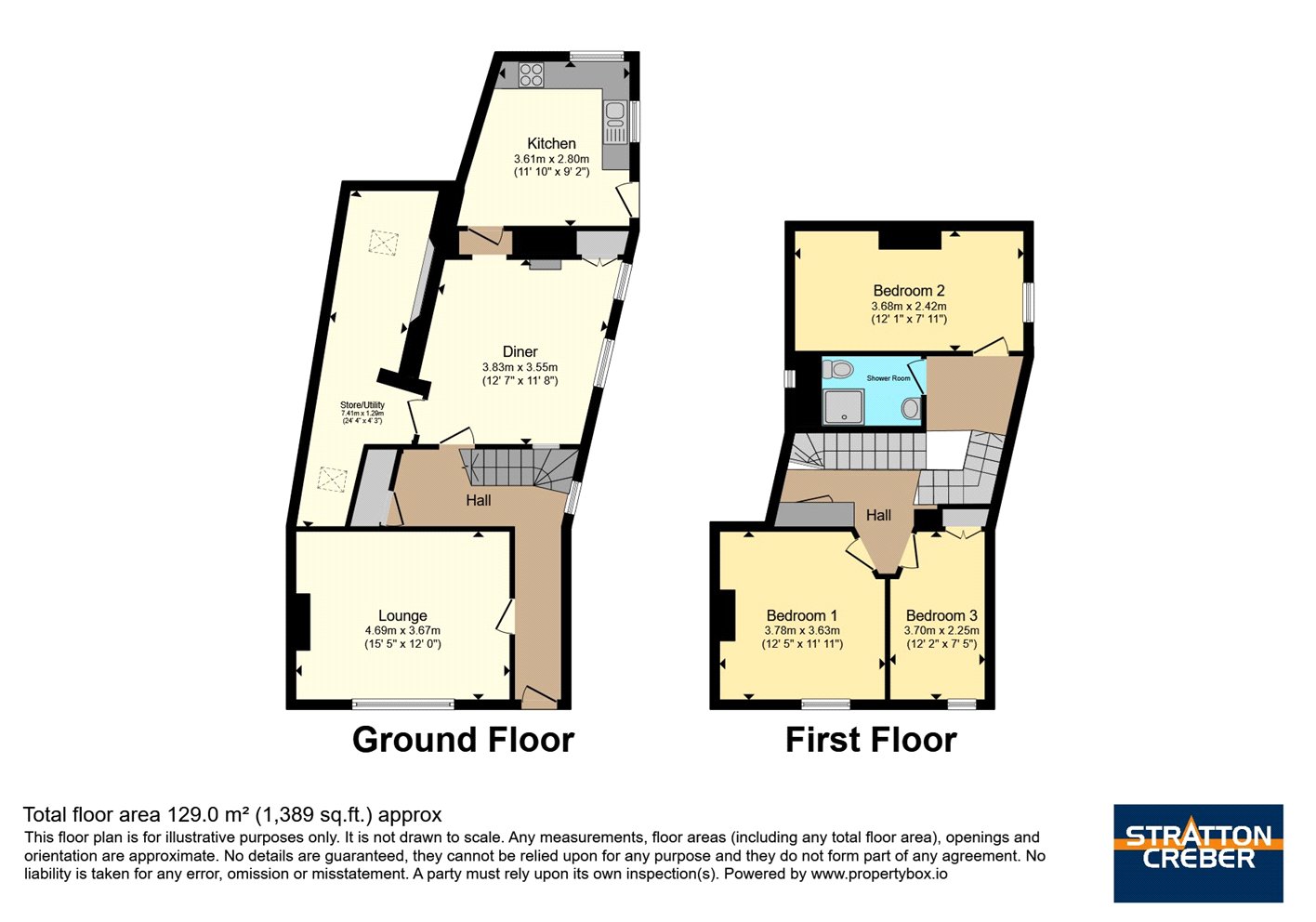15, Trafalgar Row, Cornwall floorplan