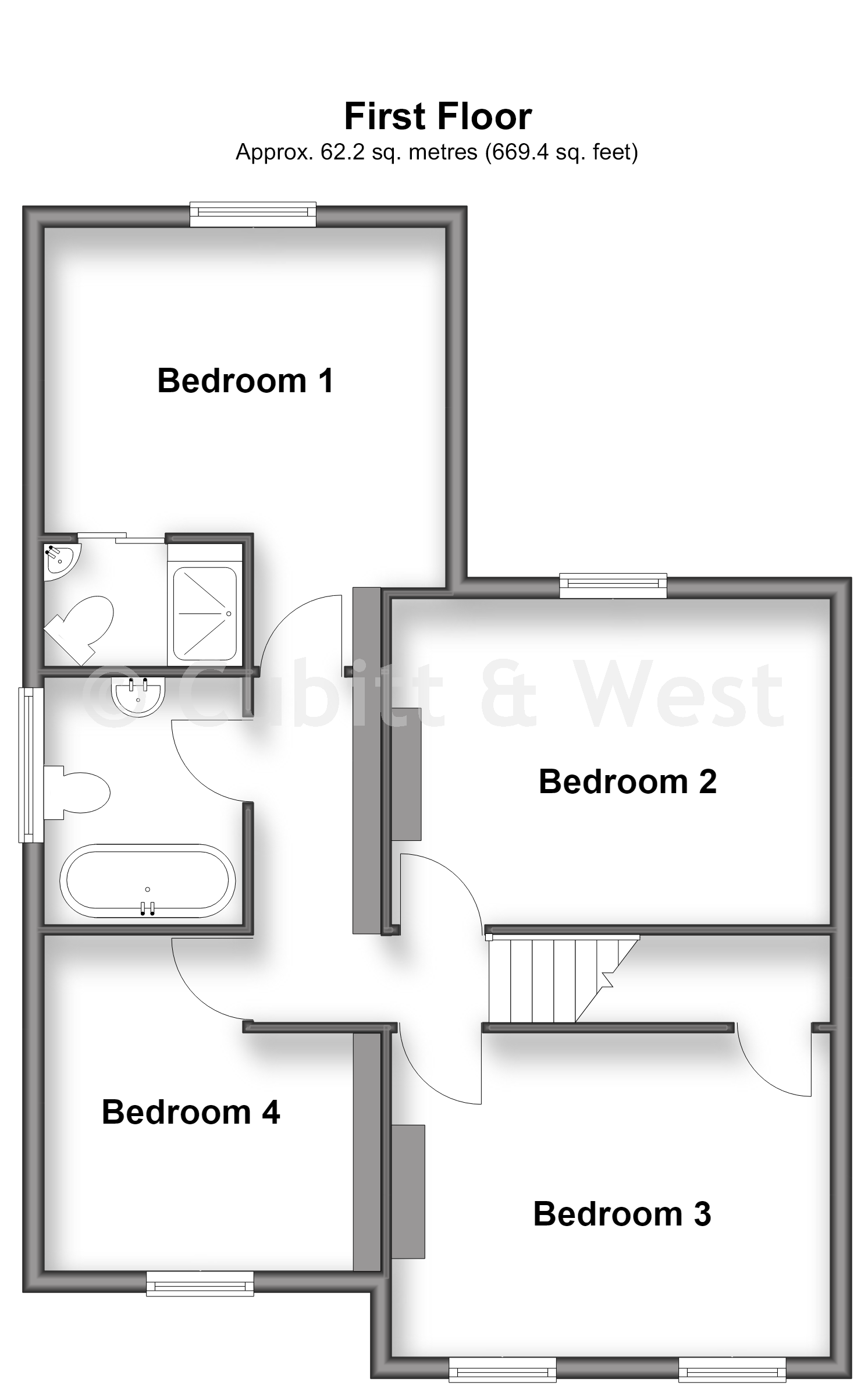7, Copse Road, Meadvale floorplan