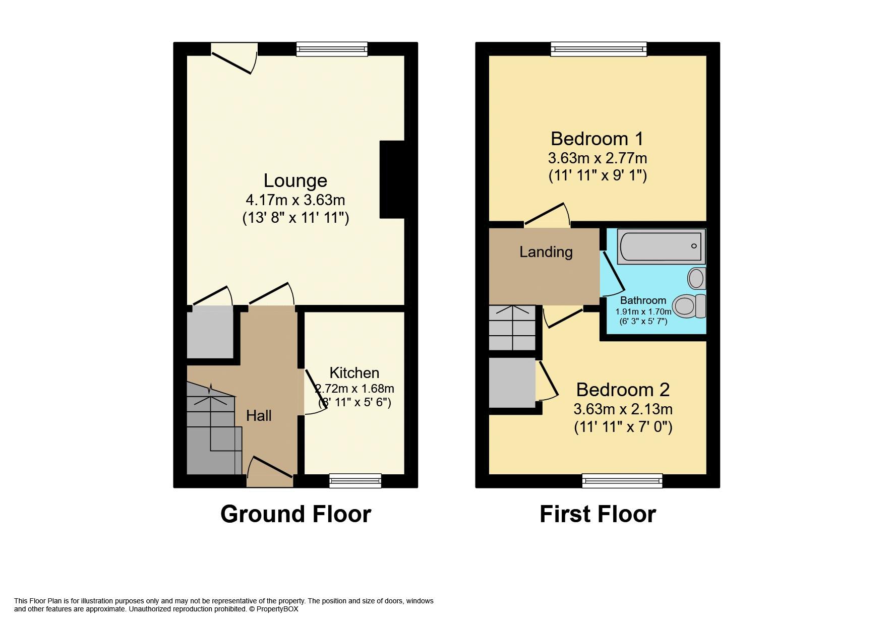 Downfield Avenue, Hull HU6, 2 bedroom terraced house for sale