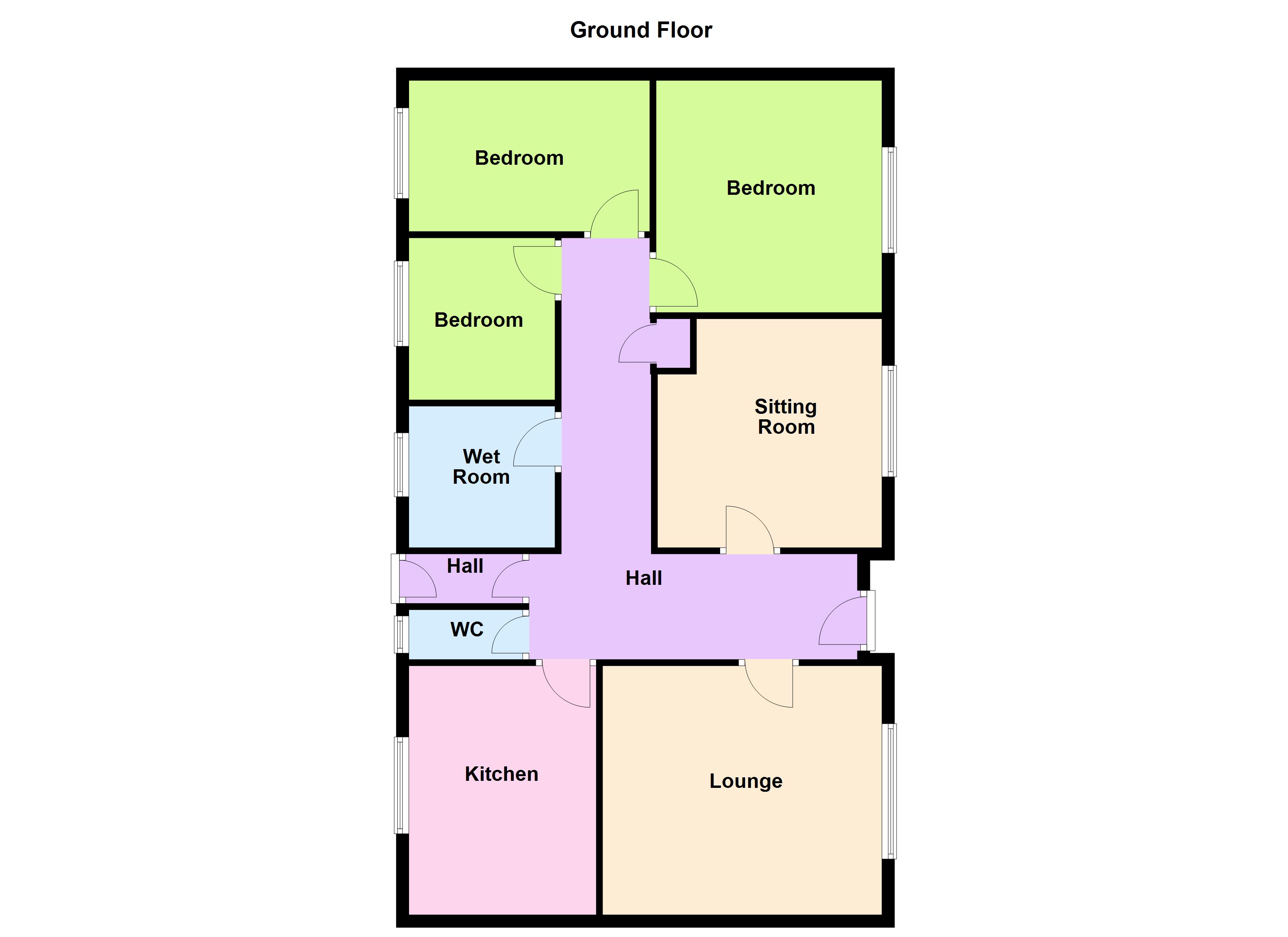 Heatherdene,, Begelly, Pembrokeshire floorplan