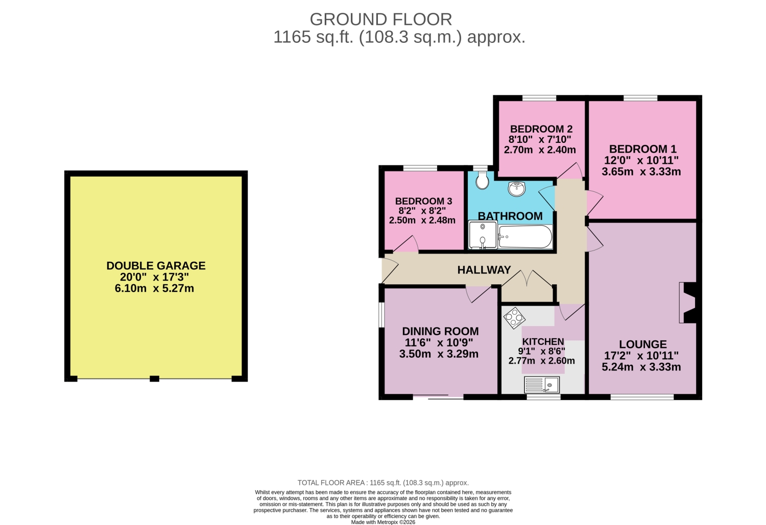 21, Hallowes Grove Cullingworth, Bradford floorplan