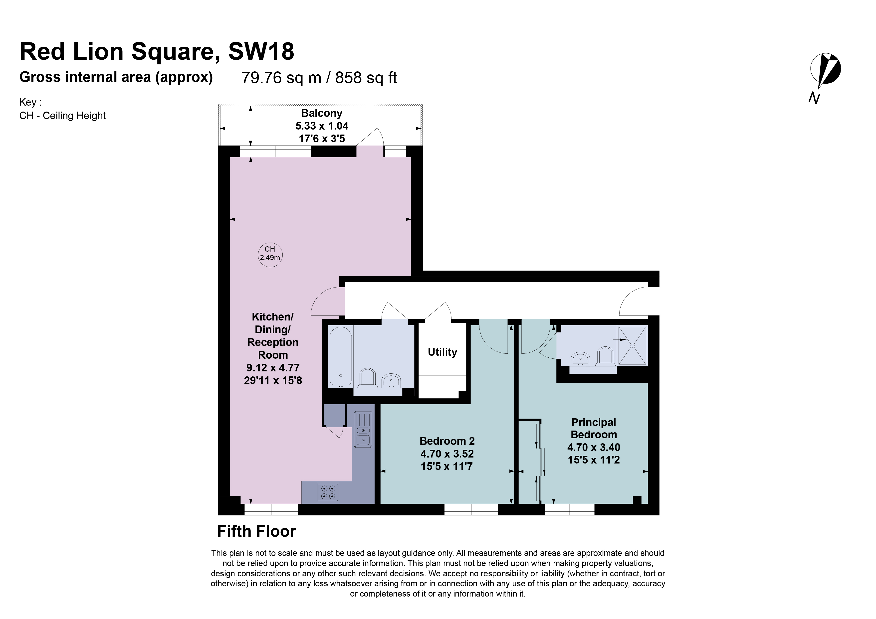 60, Jessica House, 10, Red Lion Square, London floorplan
