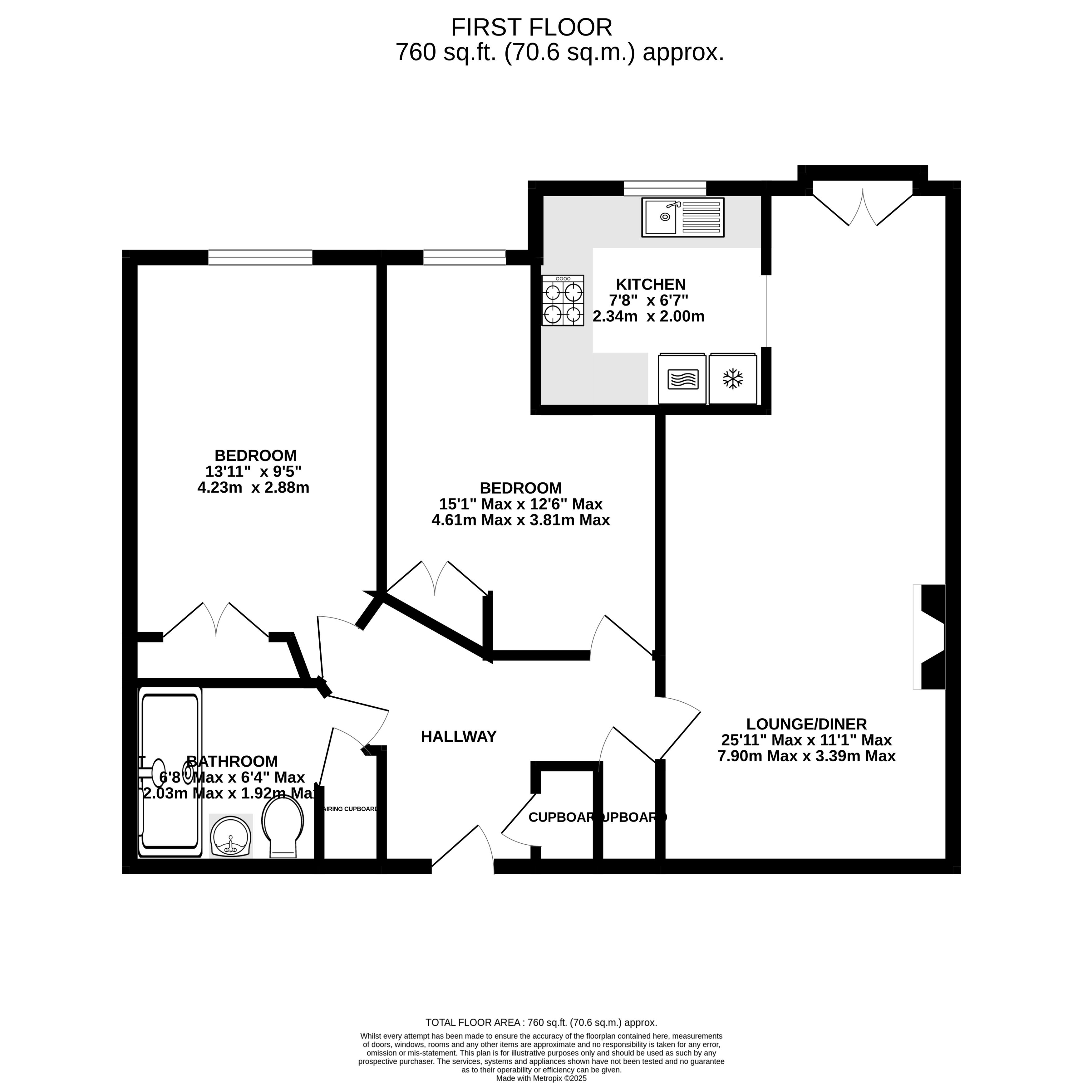 North Street, Exeter floorplan