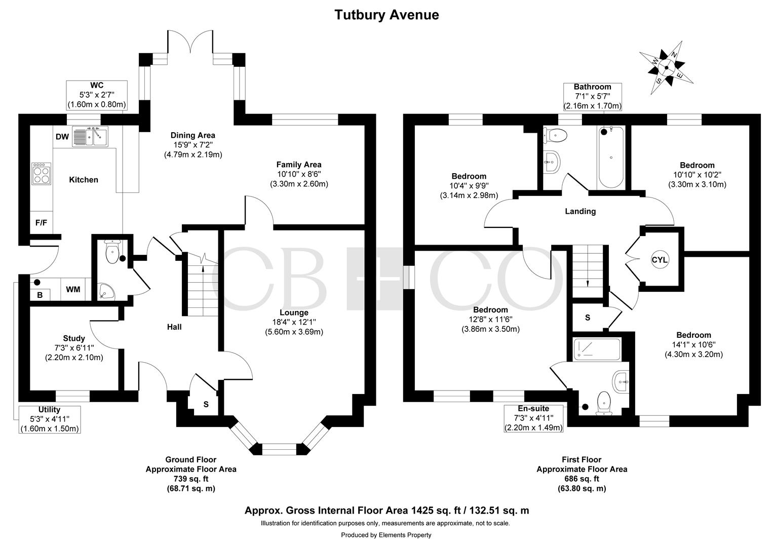 47, Tutbury Avenue, Derby floorplan