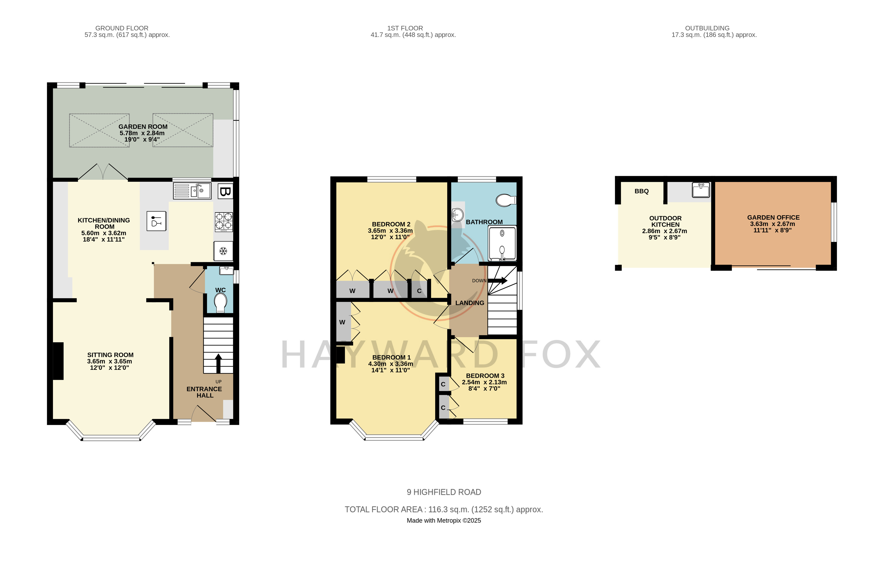 Highfield Road, Lymington, Hampshire, SO41 floorplan