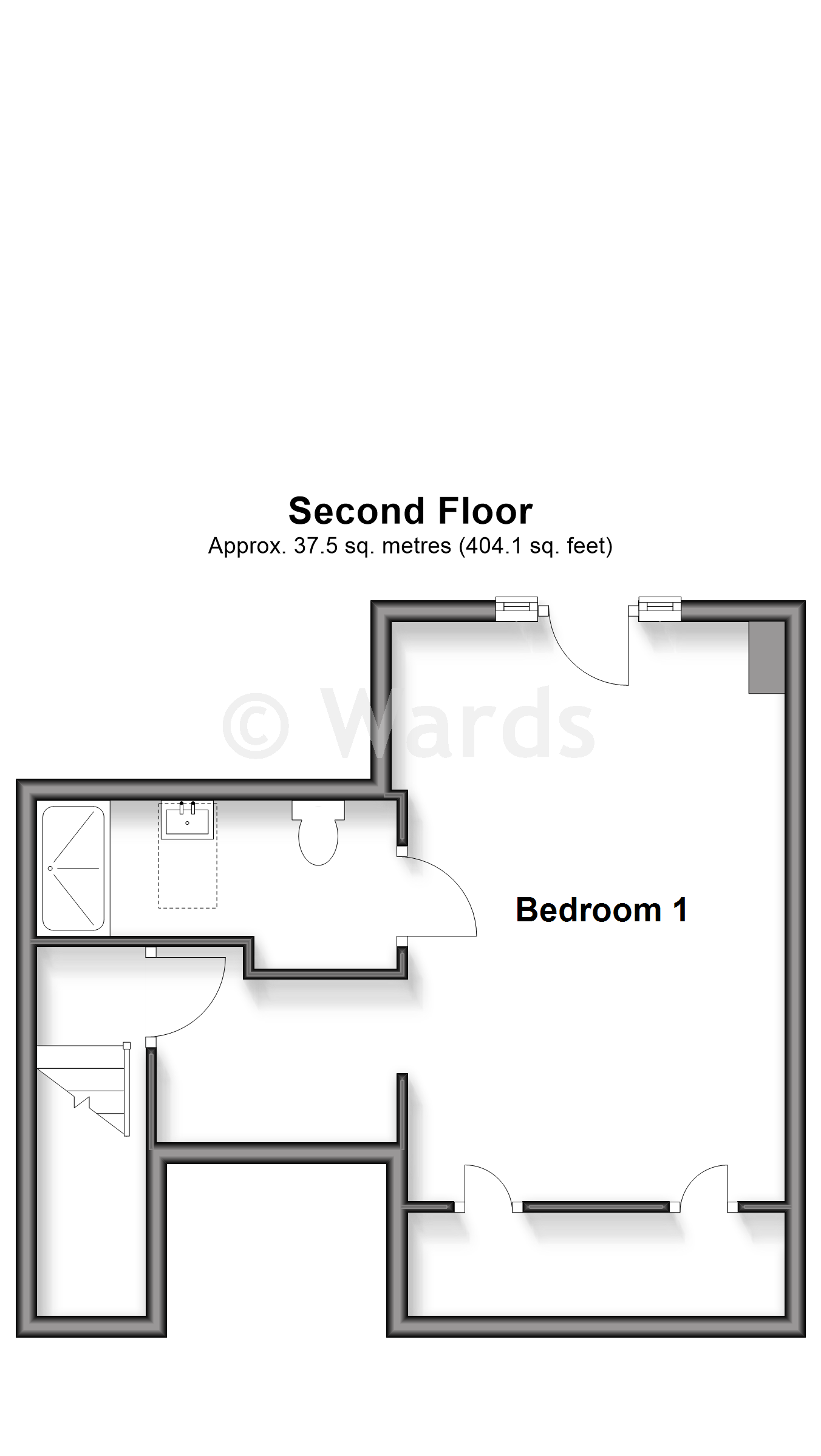 White Hart Cottages, Claygate, Marden floorplan