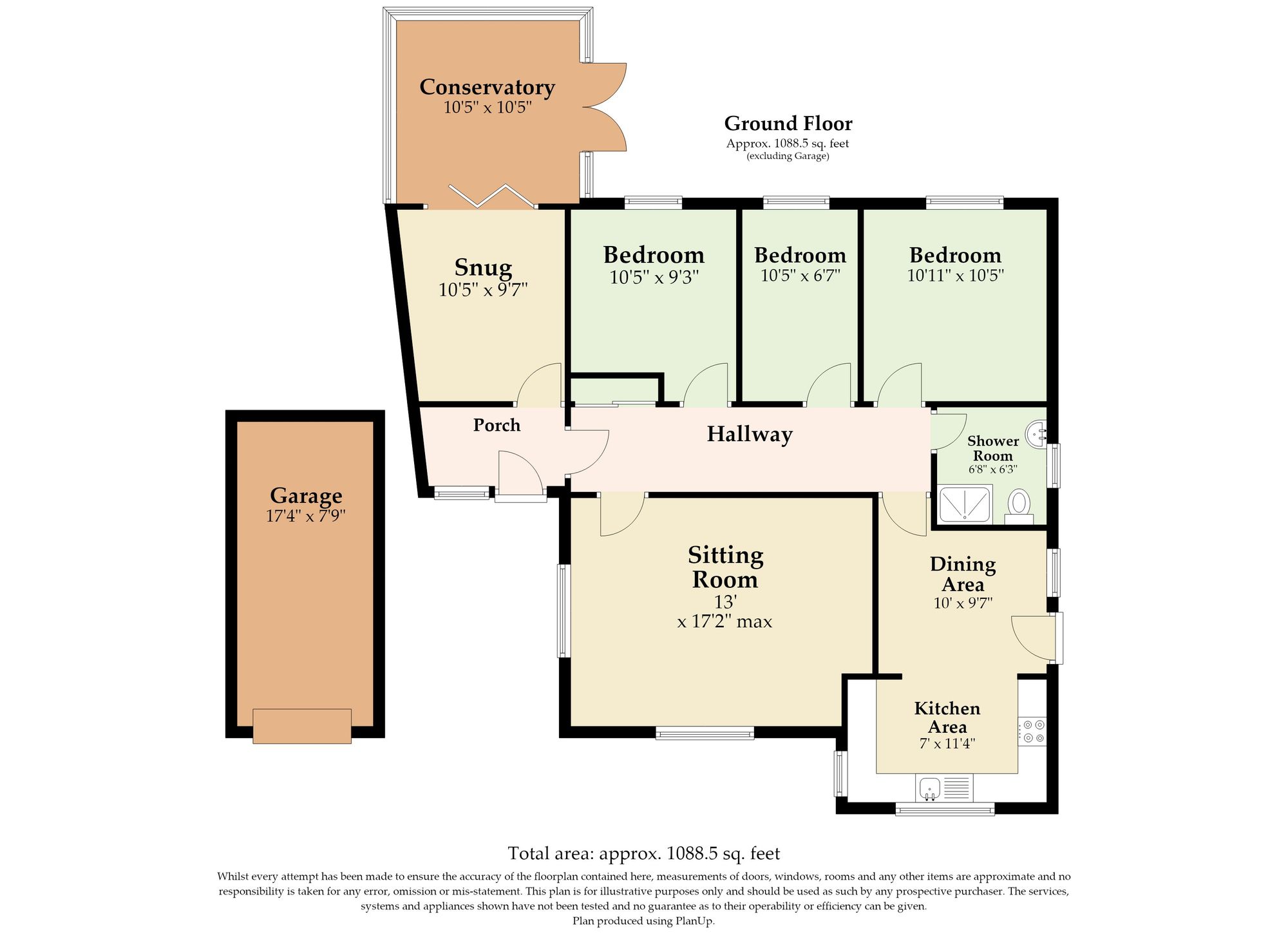 8 Meadow Close, Norwich floorplan