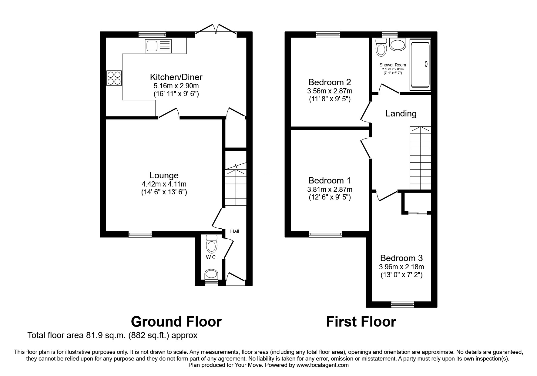 3 bed semidetached house for sale in Smith Way, Beattock, Moffat