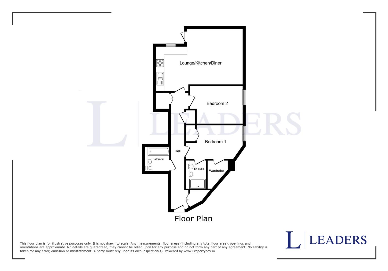 11 Mermaid House,, Cross Street, Hampshire floorplan