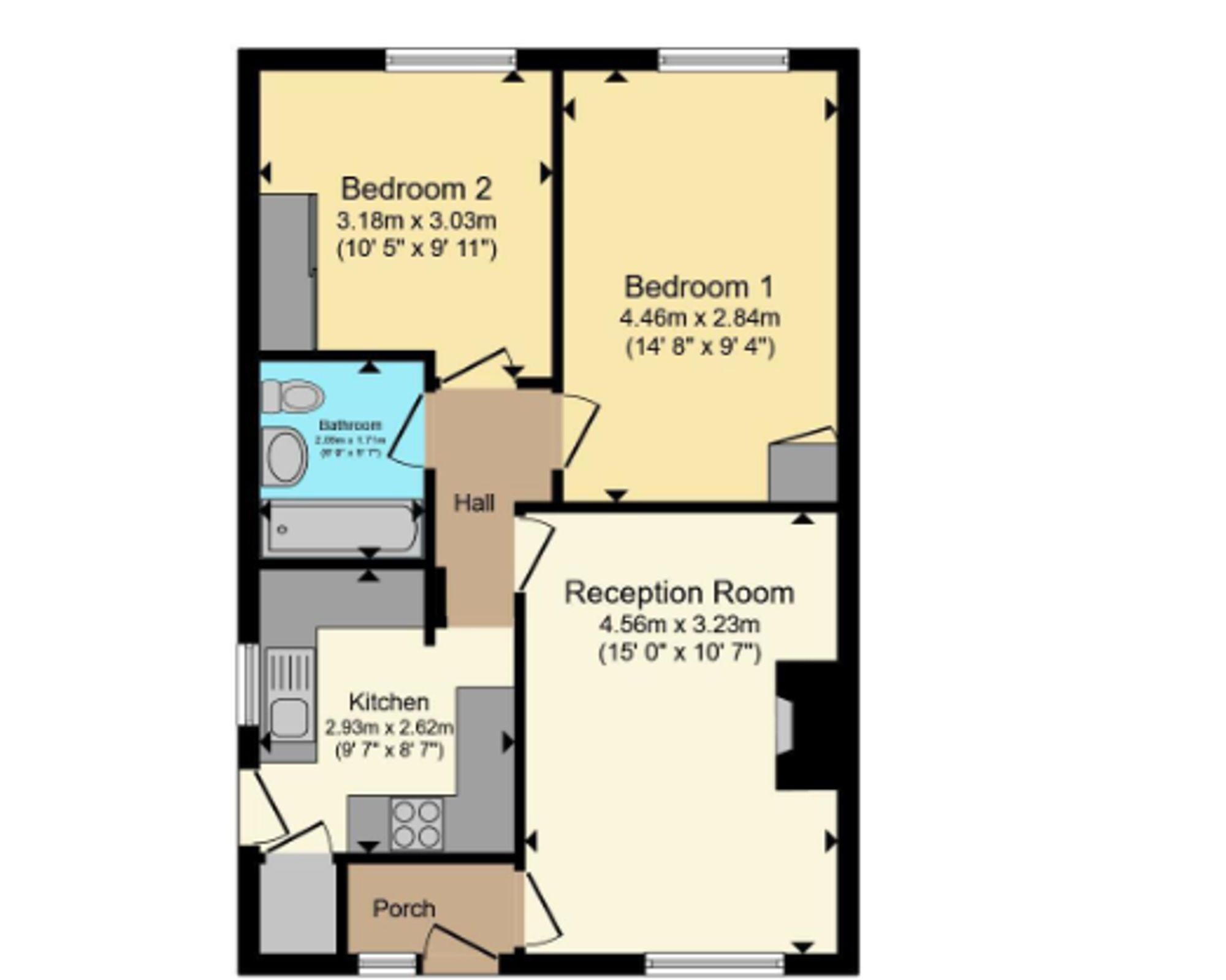13 Penylan, Bridgend floorplan