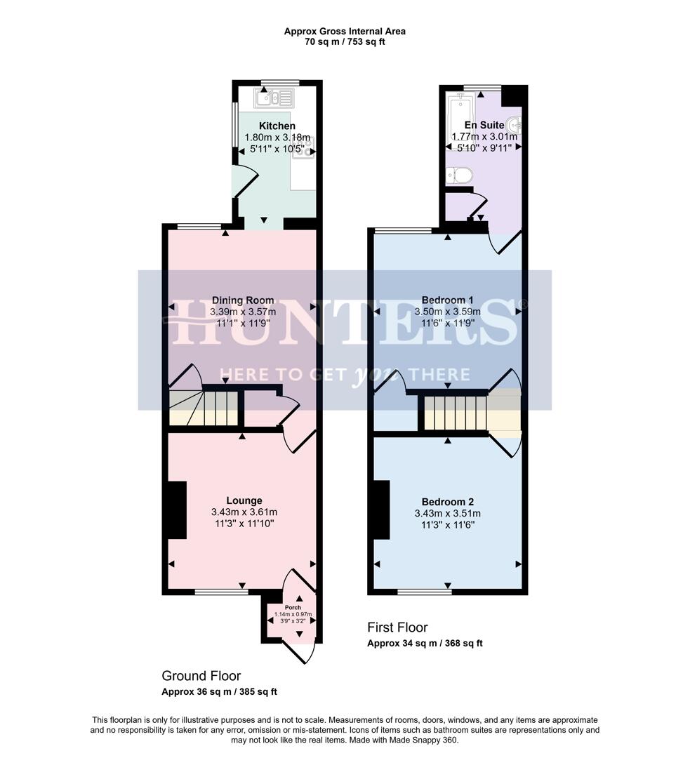 2, Foston Road, Leicester floorplan