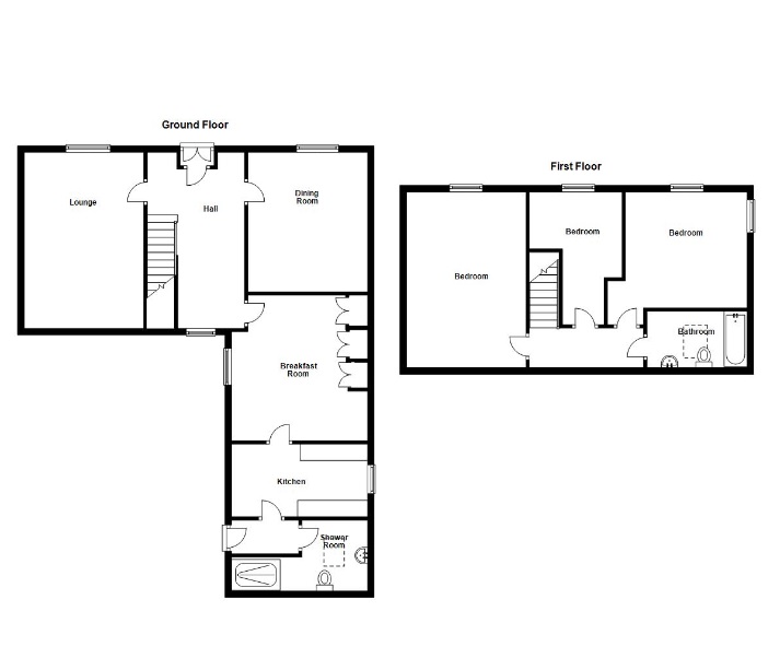 3 Bedrooms End terrace house for sale in Dalginross, Comrie PH6