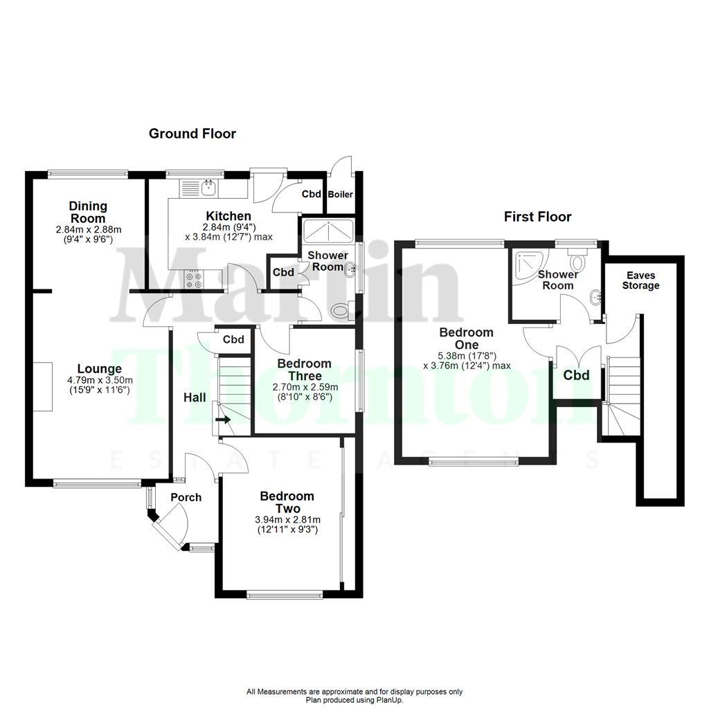 19, Moorlands Crescent, Huddersfield floorplan
