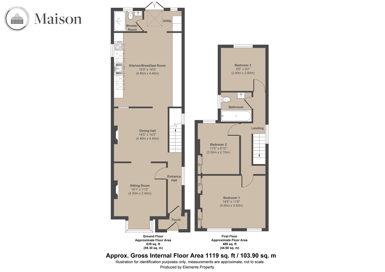 7, Dean Road, Godalming floorplan