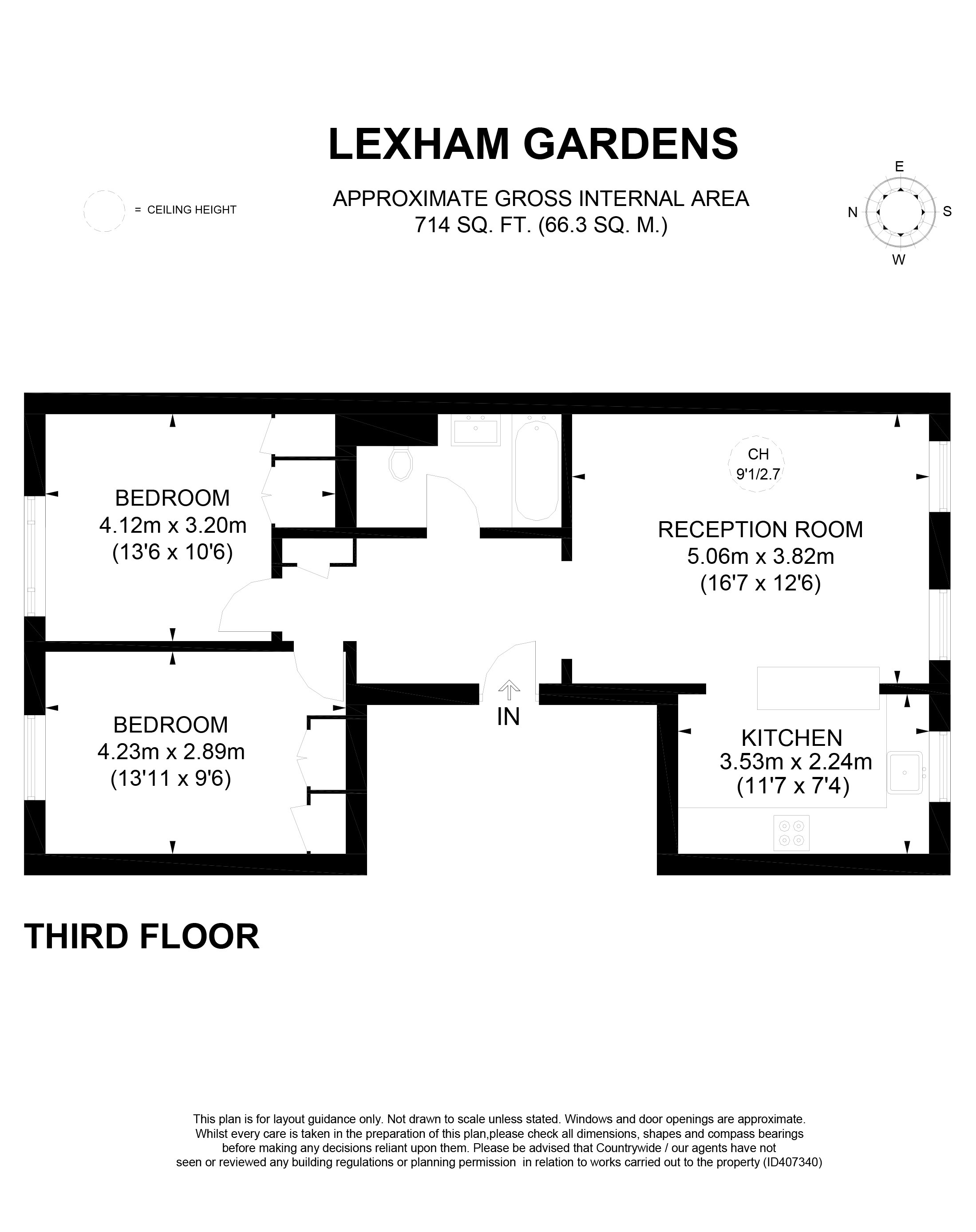 2 Bedrooms Flat to rent in Lexham Gardens, South Kensington W8