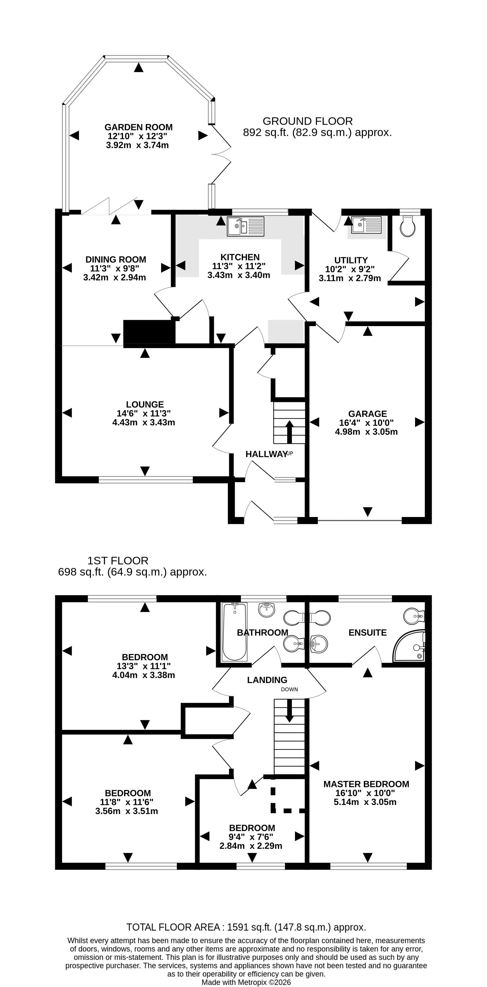58, Fairleas, Lincoln floorplan