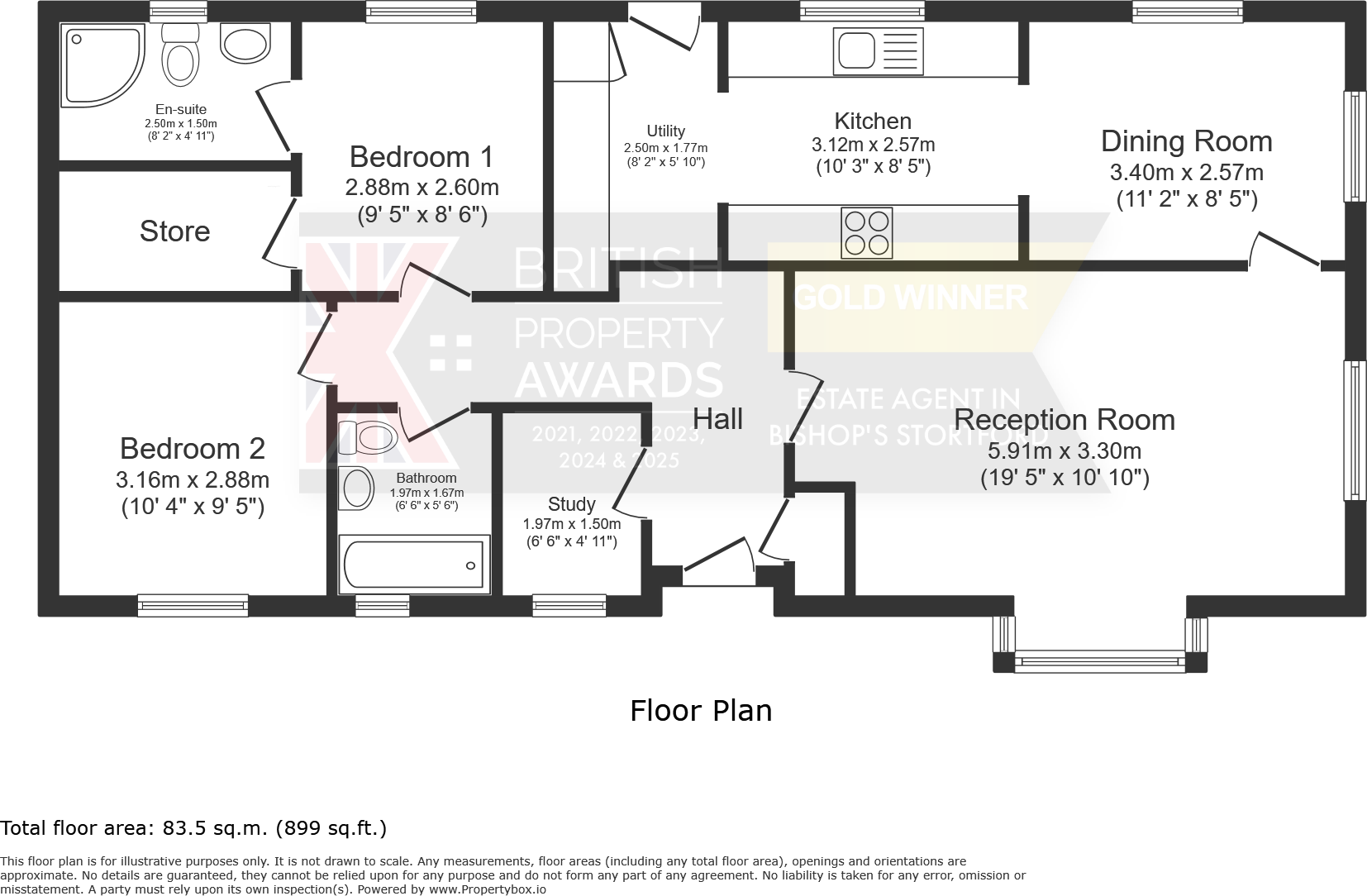 76a, Hatfield Broadoaks Road, Takeley floorplan