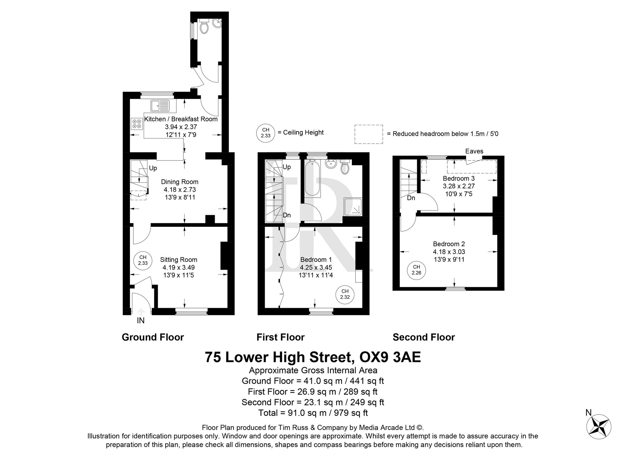 75 High Street, Thame floorplan