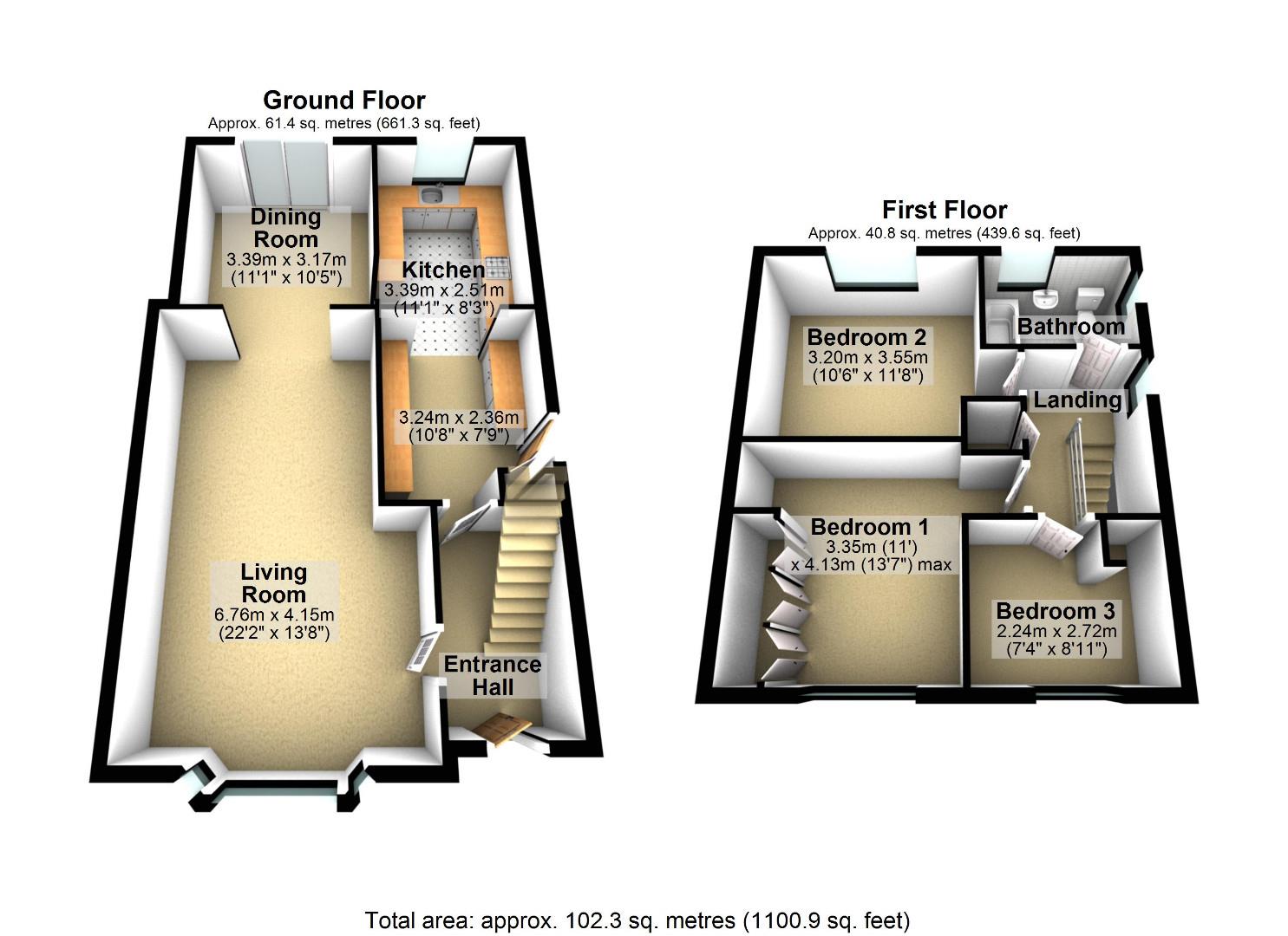 59, Murcott Road, Bicester floorplan